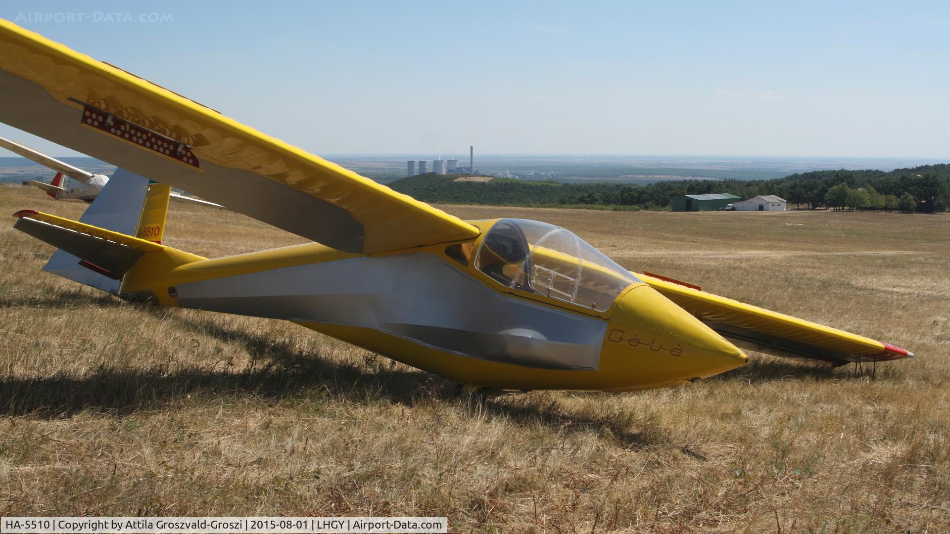 HA-5510, 1984 Rubik R-26SU Góbé 82 C/N AA800026, Gyöngyös-Pipishegy Airfield, Hungary