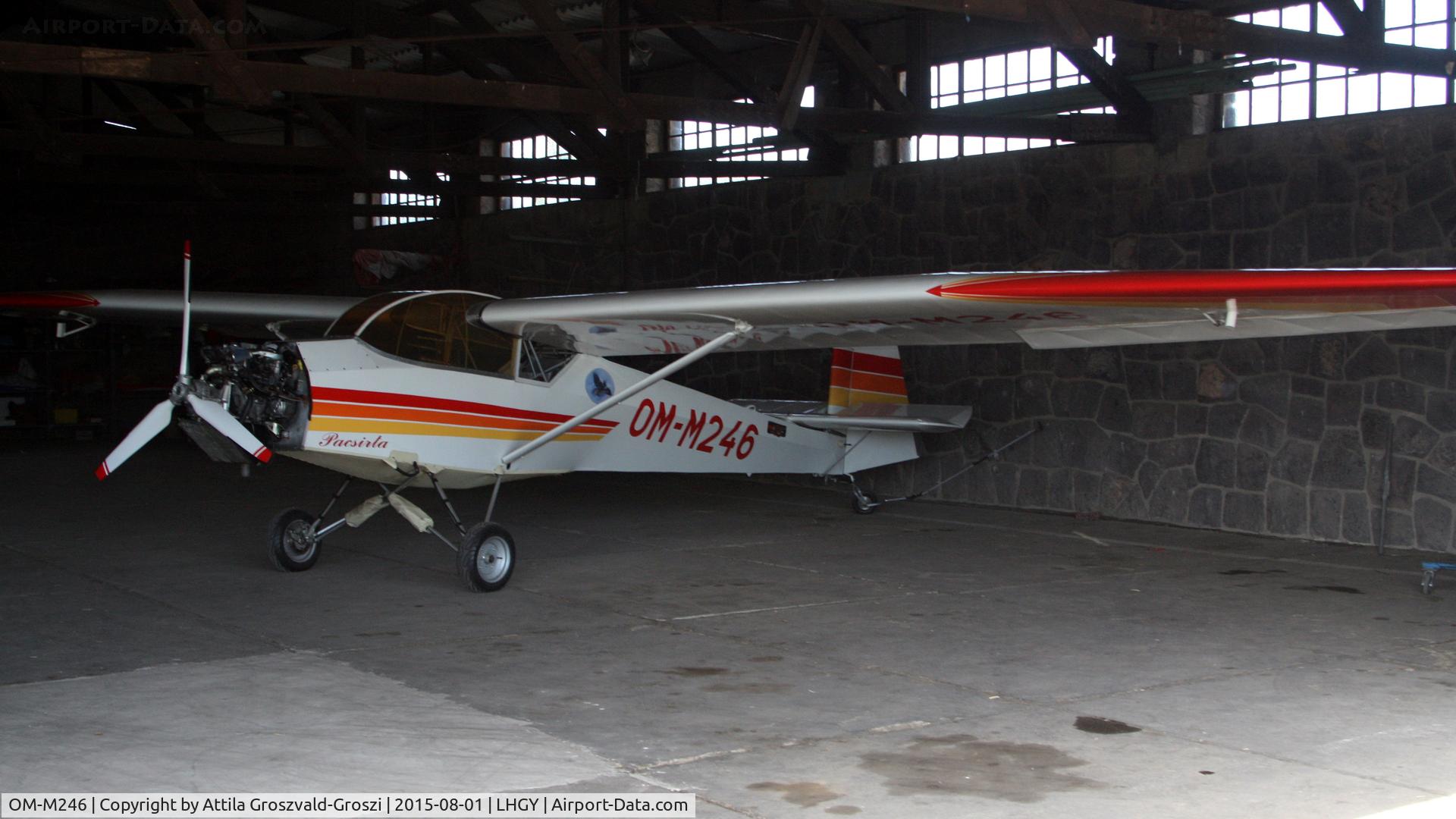 OM-M246, Schleicher / Váradi Lászlo K-4M C/N 363, Gyöngyös-Pipishegy Airfield, Hungary