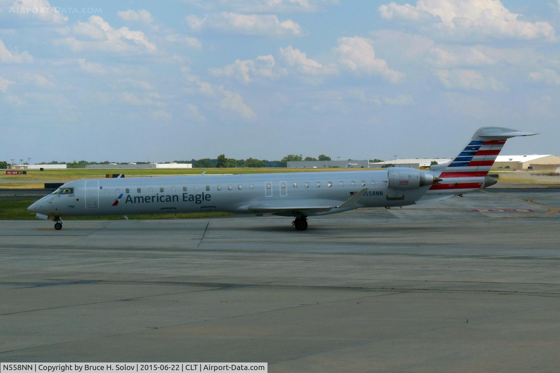 N558NN, 2014 Bombardier CRJ-900LR NG (CL-600-2D24) C/N 15318, on the tarmac
