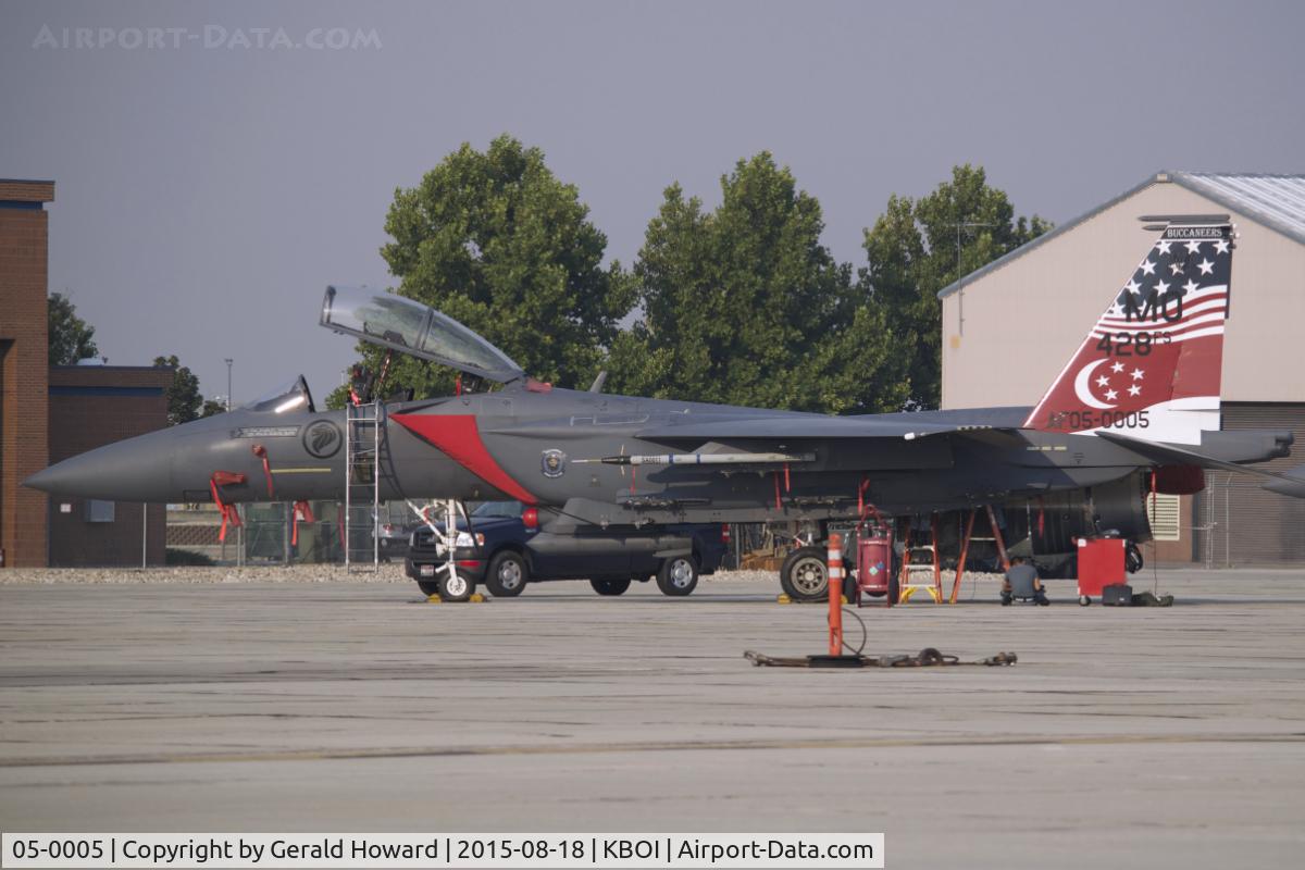 05-0005, 2005 Boeing F-15SG Strike Eagle C/N SG5, 428th Fighter Sq., 