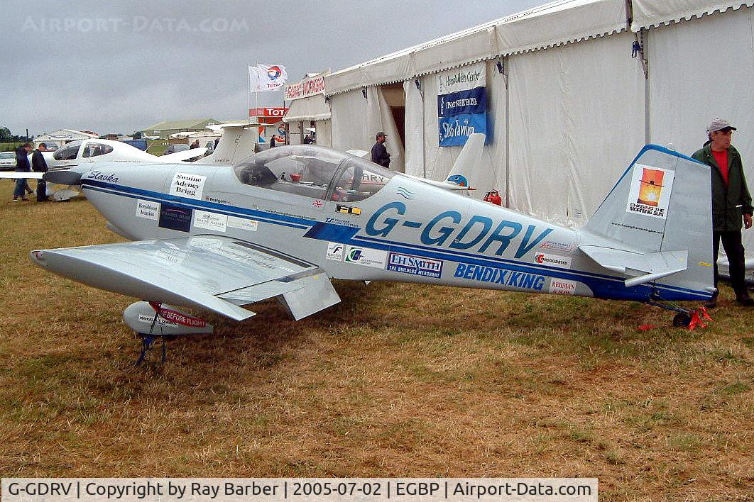G-GDRV, 1993 Vans RV-6 C/N 21367, Van's RV-6 [21367] Kemble~G 02/07/2005