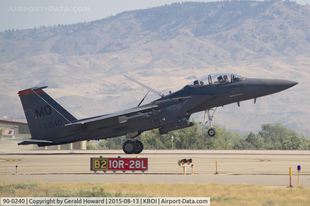 90-0240, 1990 McDonnell Douglas F-15E Strike Eagle C/N 1173/E143, 391st Fighter Sq., 