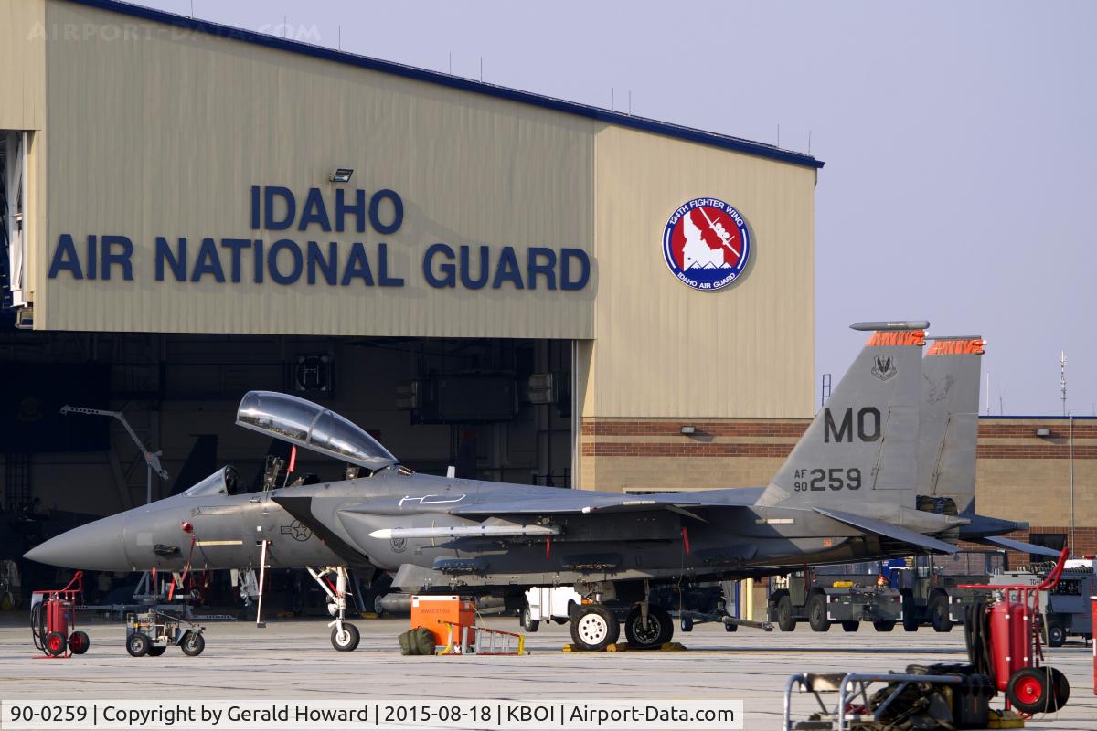 90-0259, 1990 McDonnell Douglas F-15E Strike Eagle C/N 1199/E161, 391st Fighter Sq., 