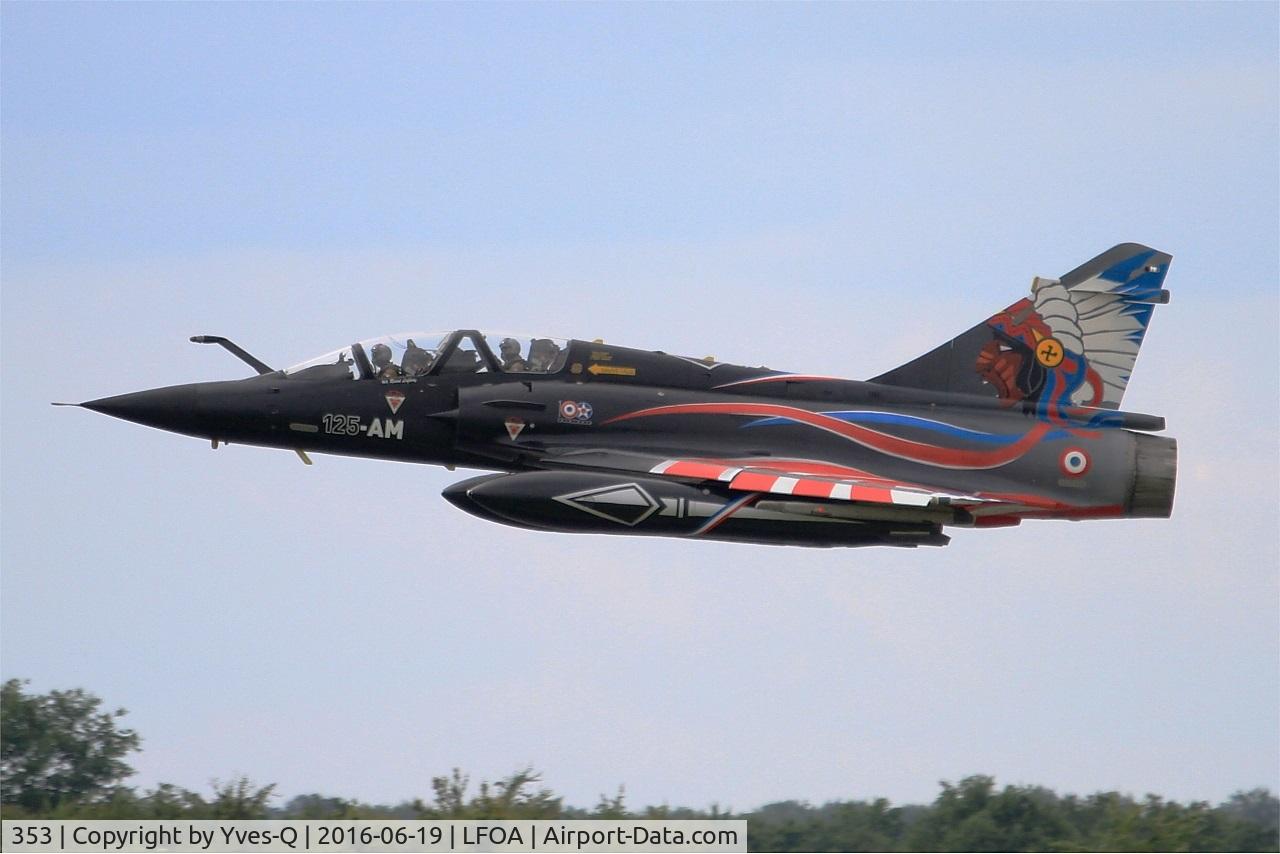 353, Dassault Mirage 2000N C/N 315, Dassault Mirage 2000N, Take off rwy 24, Avord Air Base 702 (LFOA) Open day 2016