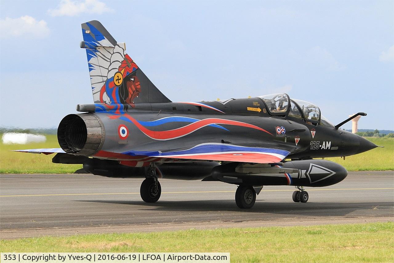 353, Dassault Mirage 2000N C/N 315, Dassault Mirage 2000N, Taxiing to parking area, Avord Air Base 702 (LFOA) Open day 2016
