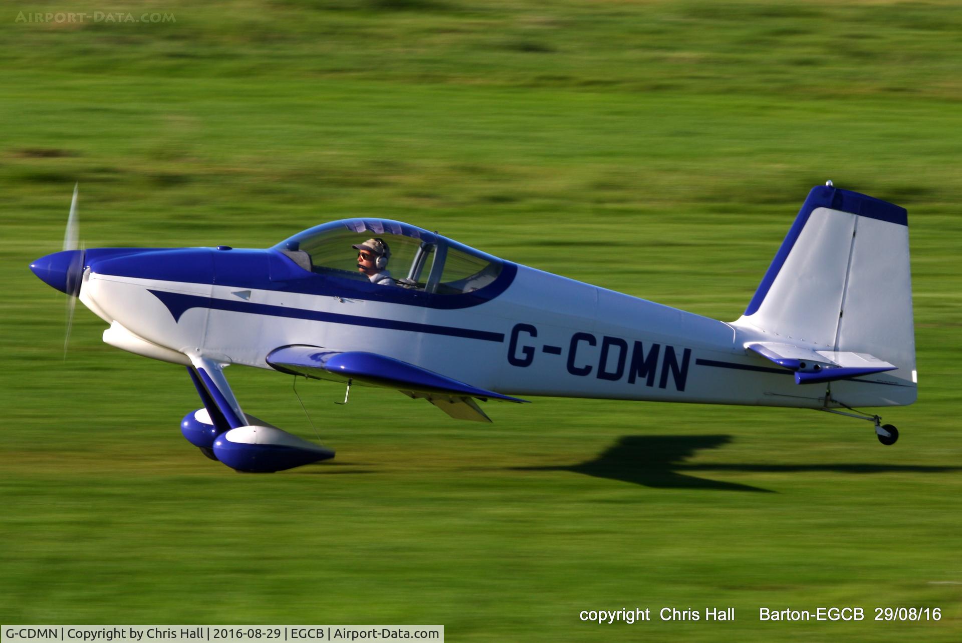 G-CDMN, 2007 Van's RV-9 C/N PFA 320-14108, at Barton
