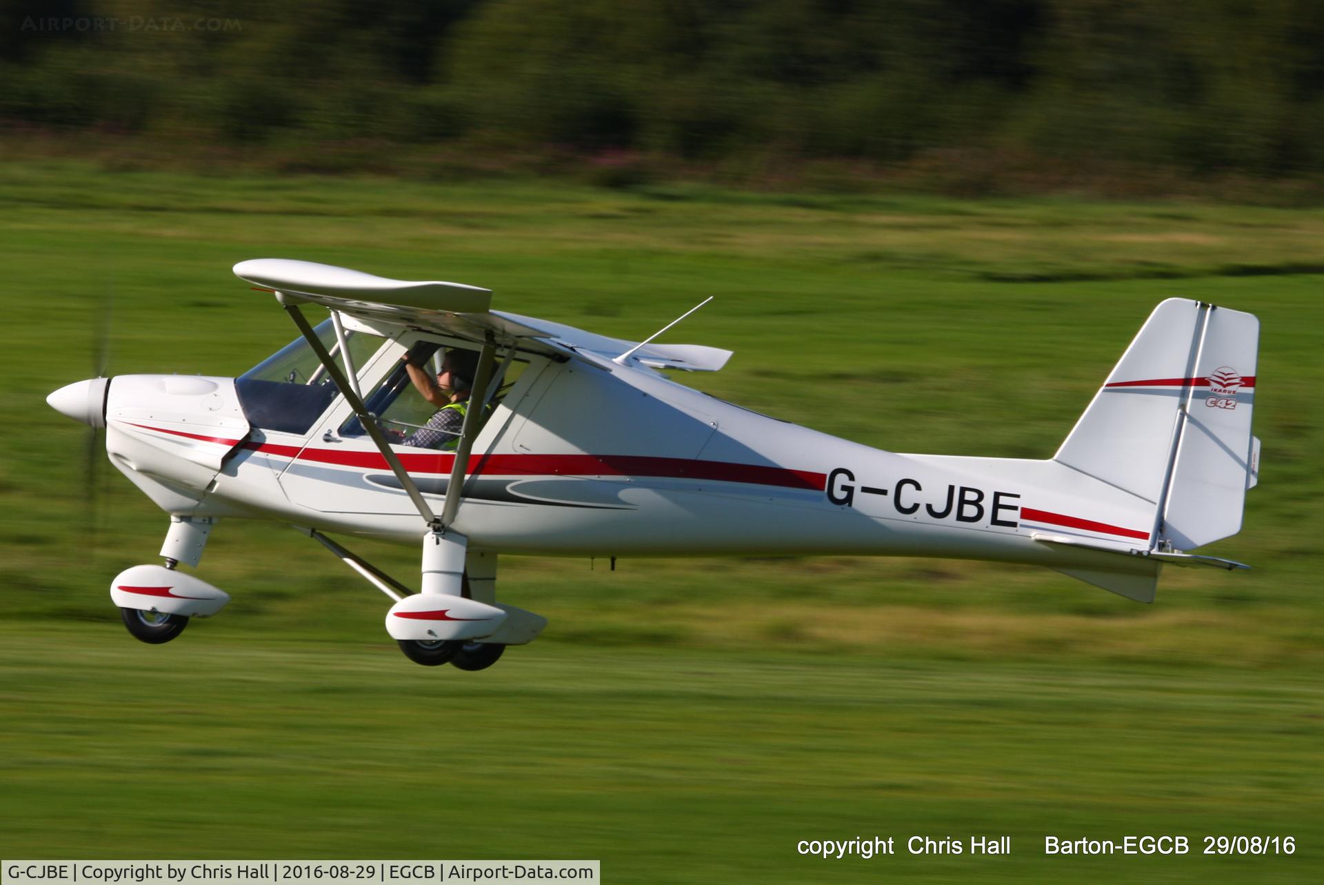 G-CJBE, 2016 Comco Ikarus C42 FB80 C/N 1511-7427, at Barton