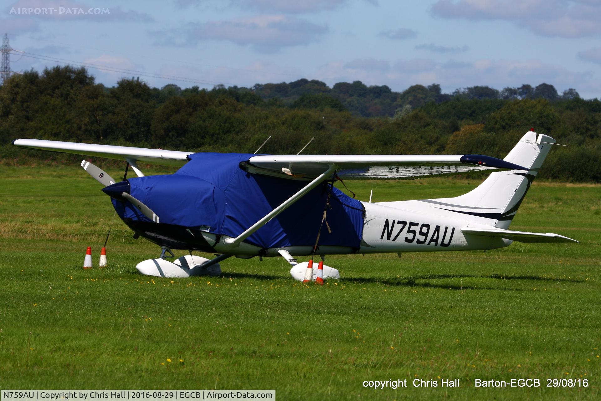 N759AU, 1977 Cessna 182Q Skylane C/N 182-65846, at Barton