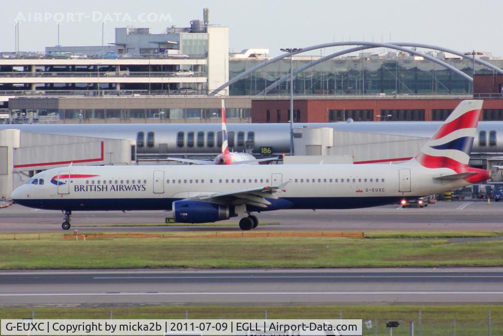 G-EUXC, 2004 Airbus A321-231 C/N 2305, Taxiing
