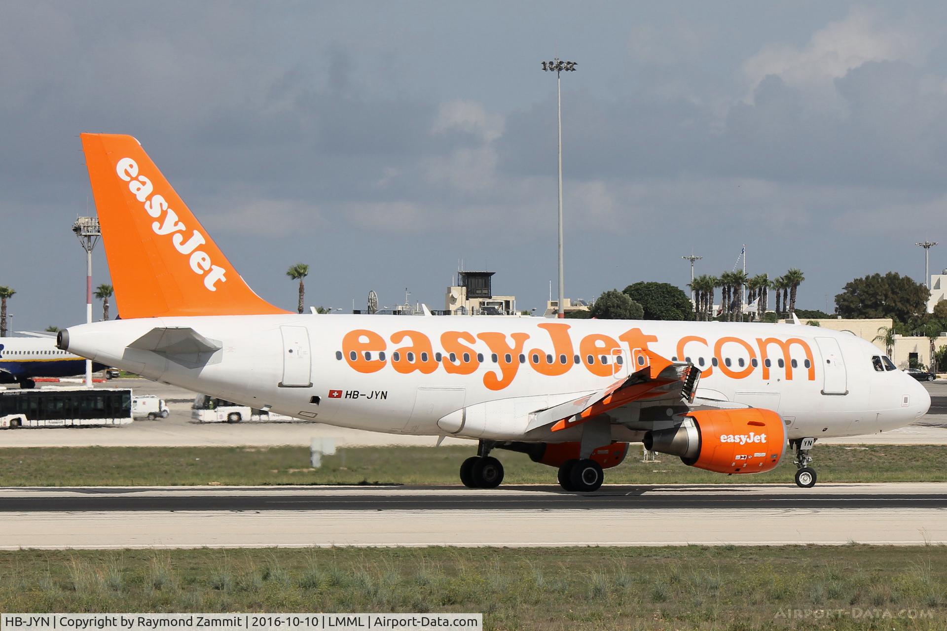 HB-JYN, 2011 Airbus A319-111 C/N 4640, A319 HB-JYN Easyjet Switzerland