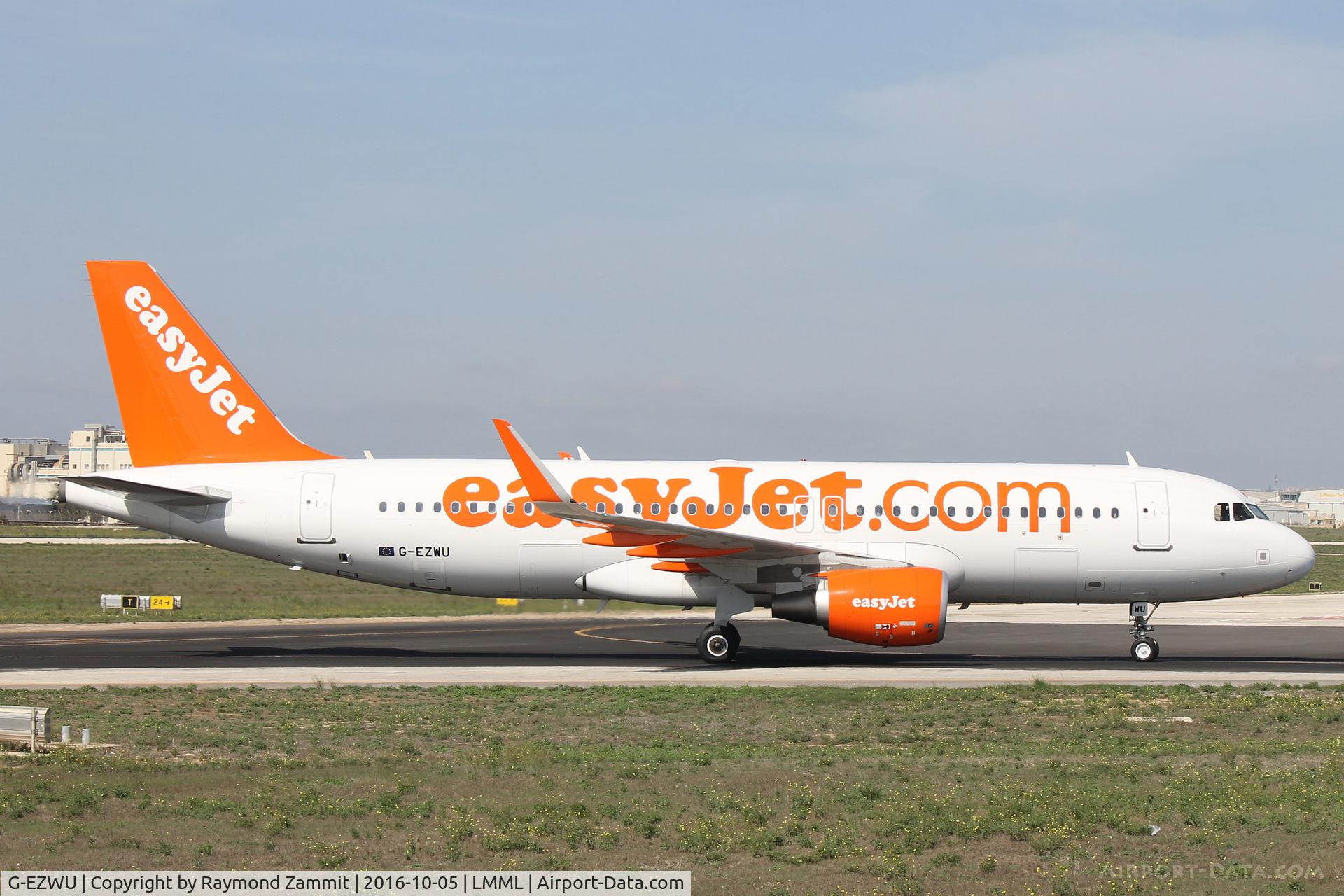G-EZWU, 2014 Airbus A320-214 C/N 6095, A320 G-EZWU Easyjet
