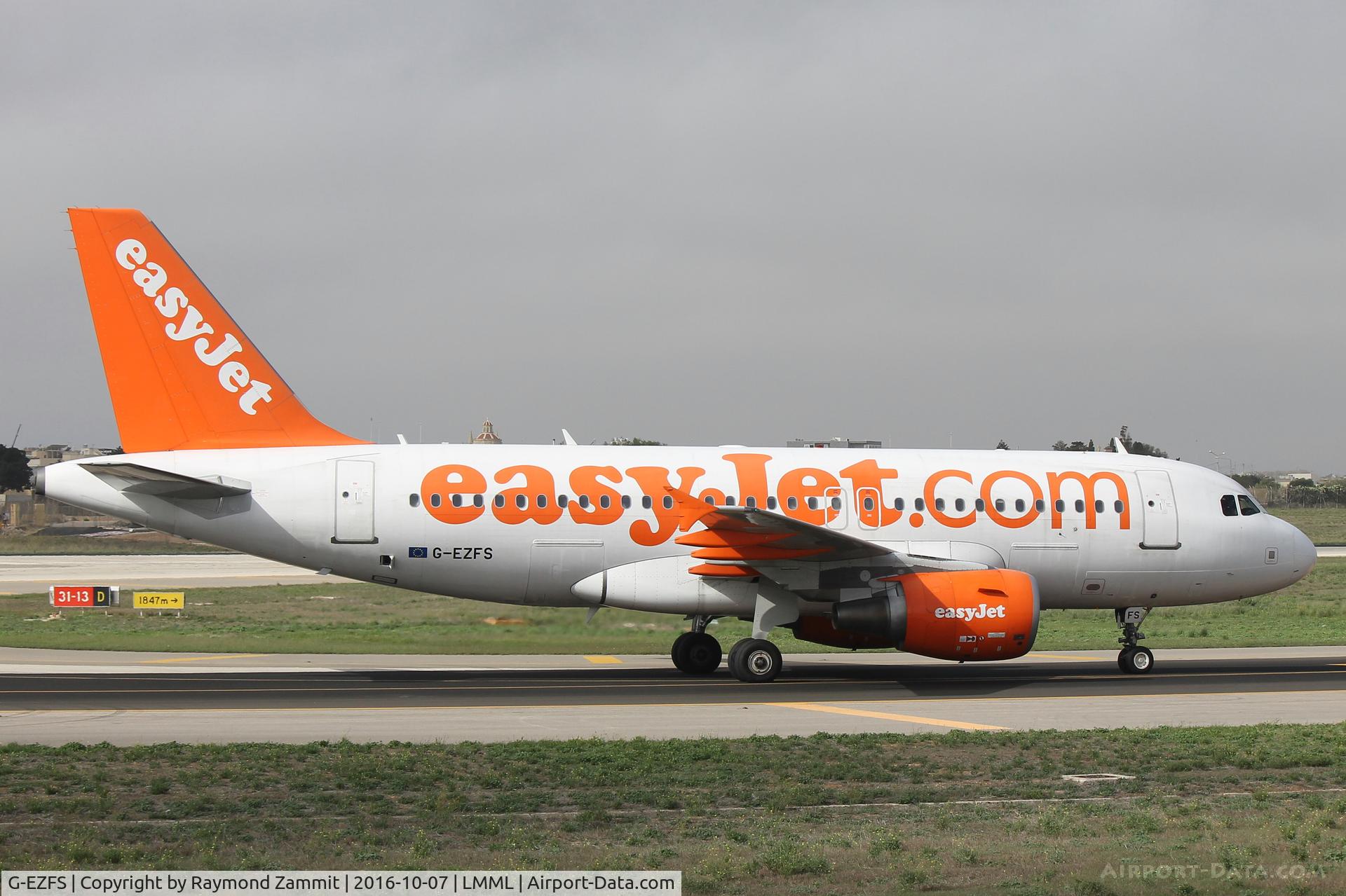 G-EZFS, 2009 Airbus A319-111 C/N 4129, A319 G-EZFS Easyjet