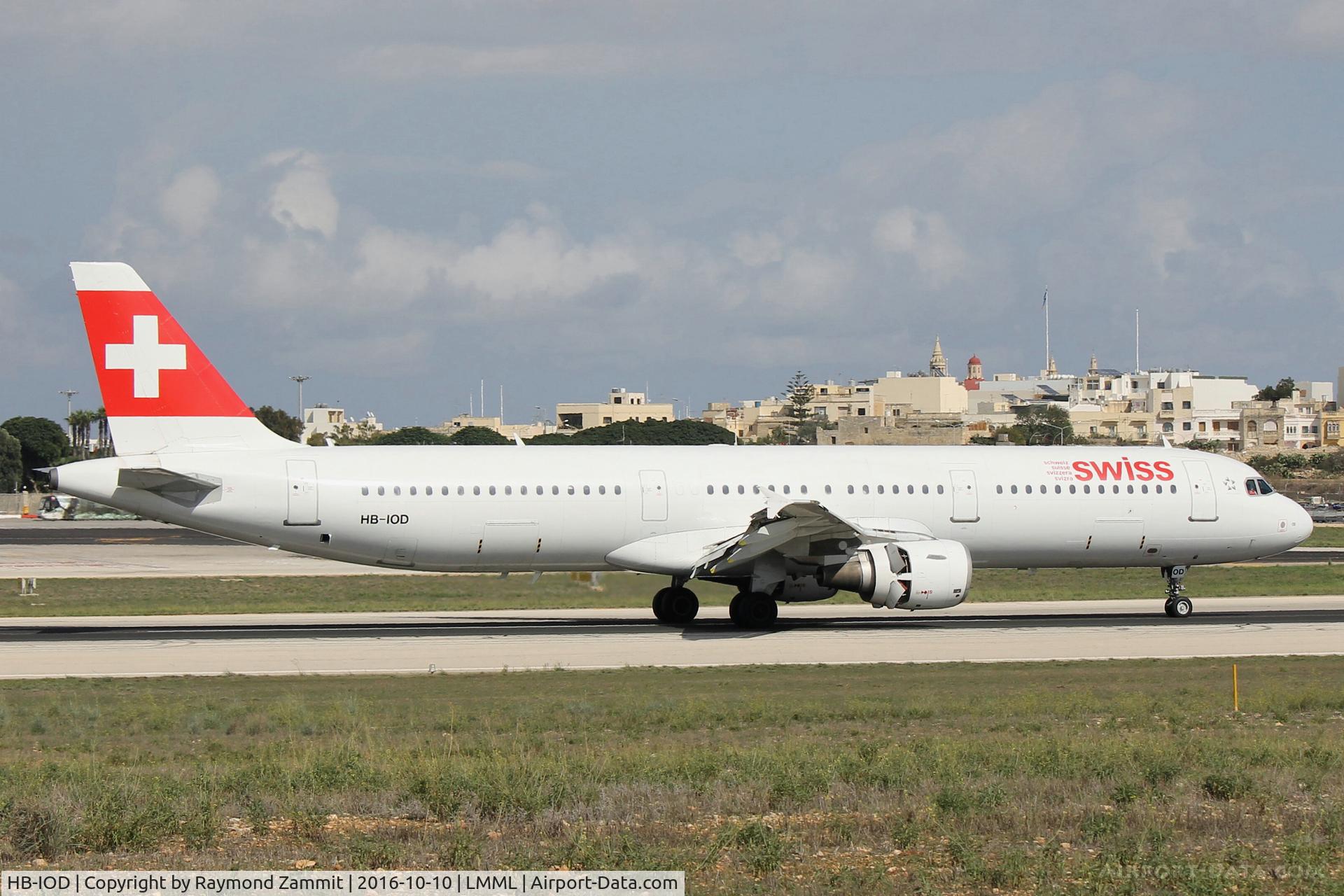 HB-IOD, 1995 Airbus A321-111 C/N 522, A321 HB-IOD Swiss