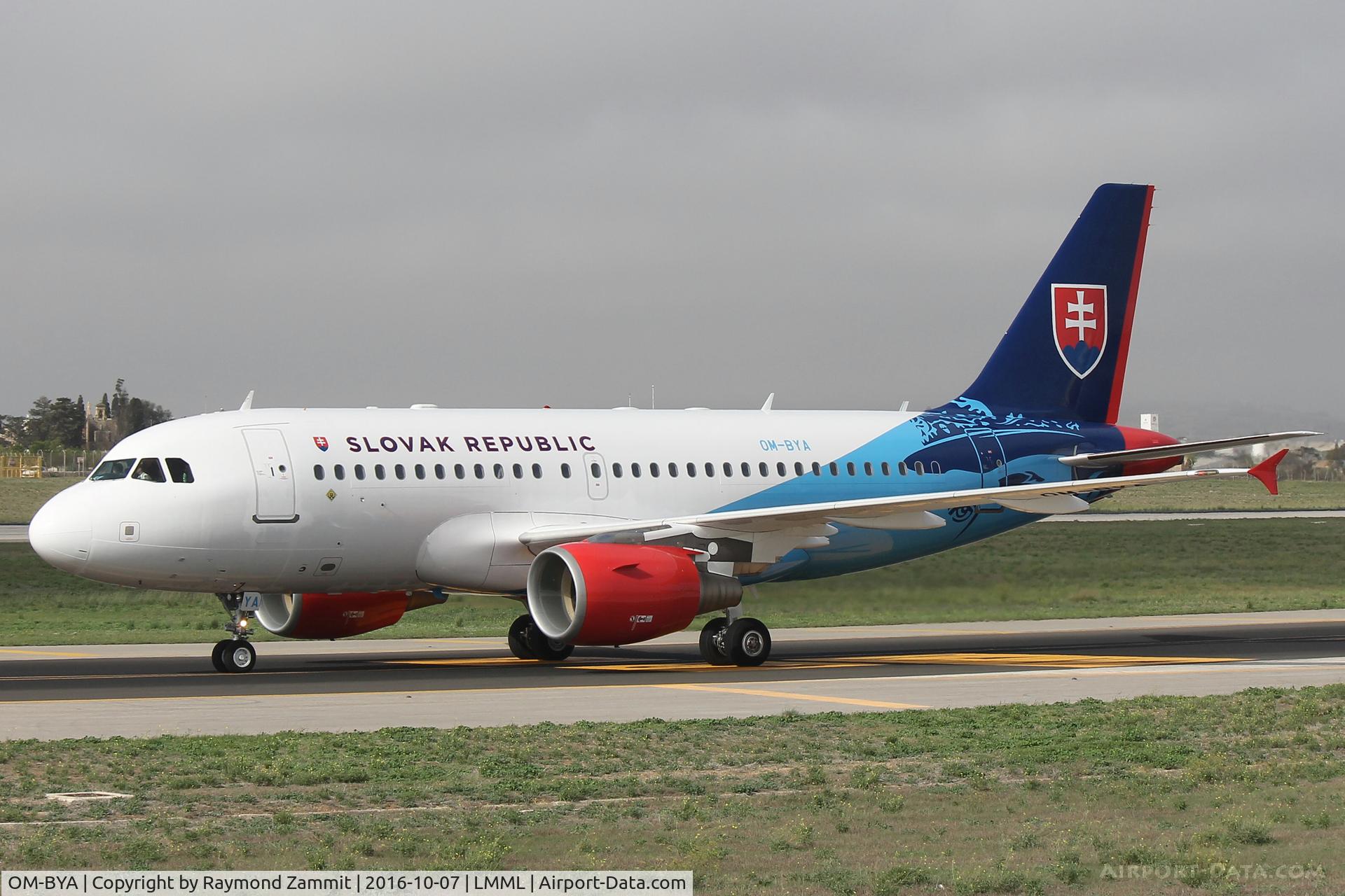 OM-BYA, 2005 Airbus A319-115 C/N 2550, A319 OM-BYA Government of Slovakia