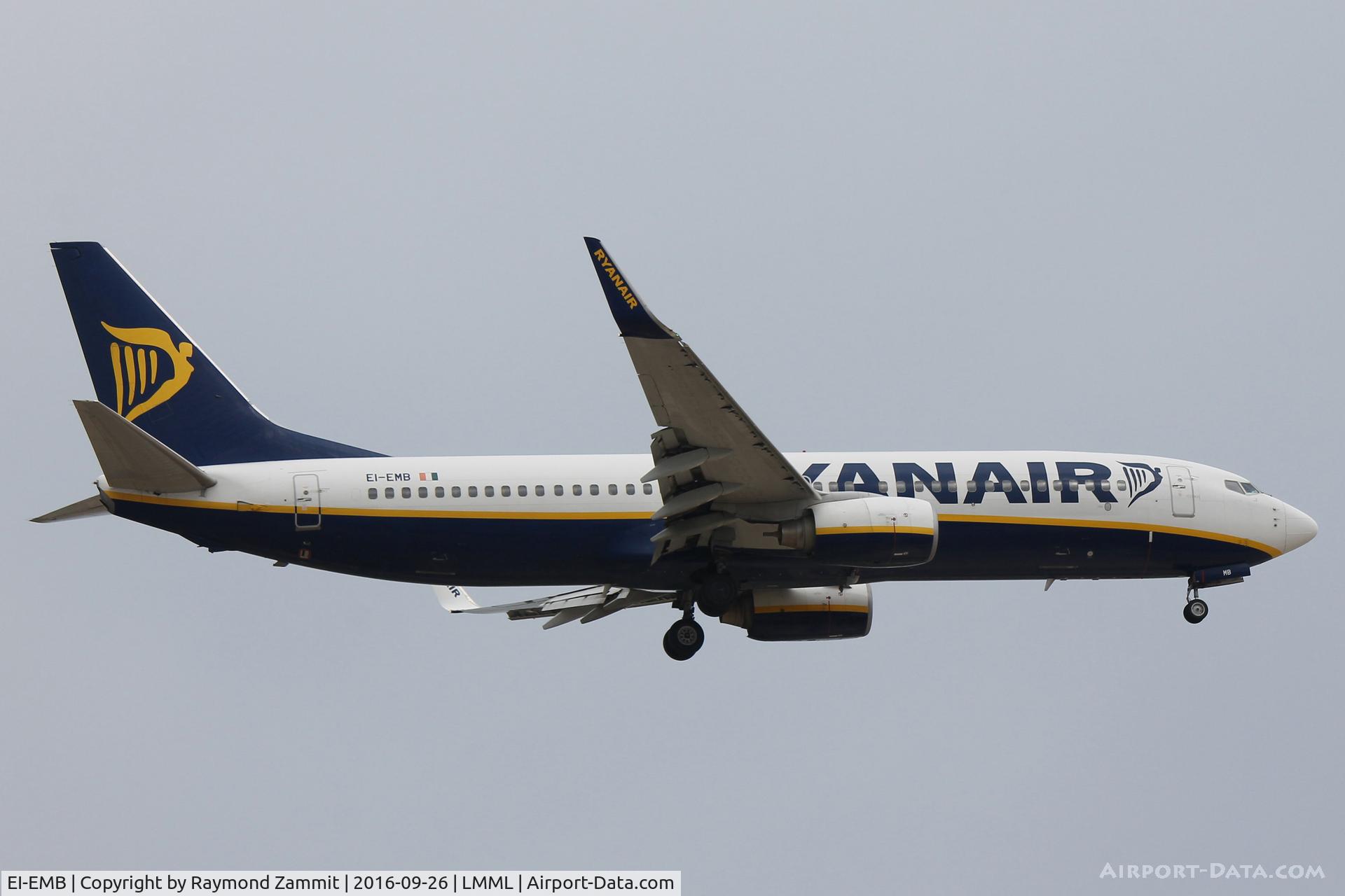 EI-EMB, 2010 Boeing 737-8AS C/N 38511, B737-800 EI-EMB Ryanair