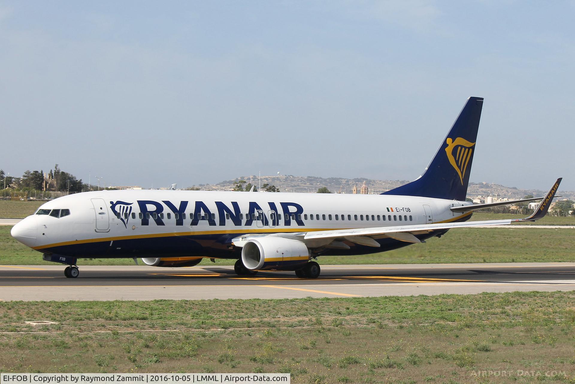 EI-FOB, 2015 Boeing 737-8AS C/N 44710, B737-800 EI-FOB Ryanair