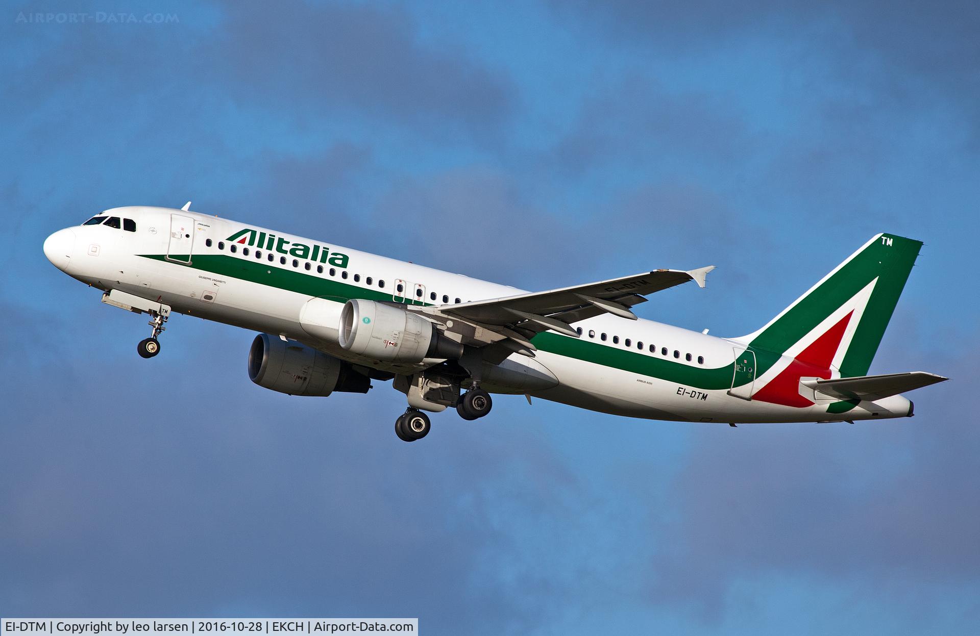 EI-DTM, 2010 Airbus A320-216 C/N 4119, Copenhagen 28.10.16