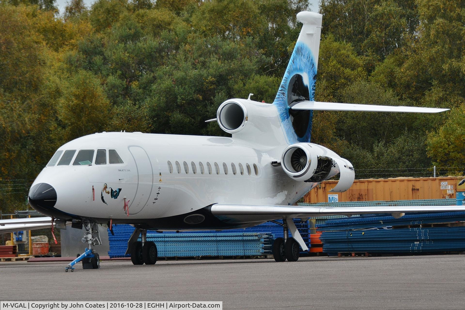 M-VGAL, 2008 Dassault Falcon 900EX EASy C/N 205, At Thurston Avn