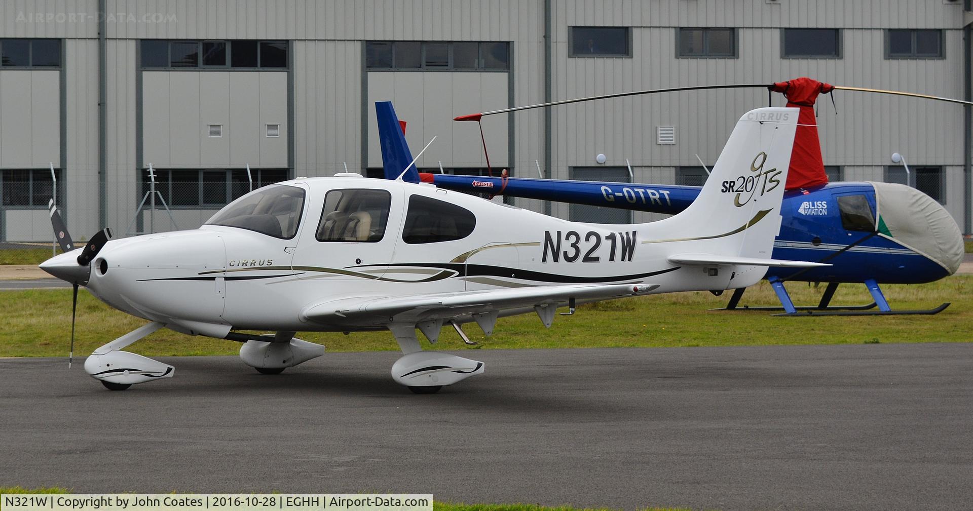 N321W, 2006 Cirrus SR20 GTS C/N 1727, Visitor at Bliss Avn