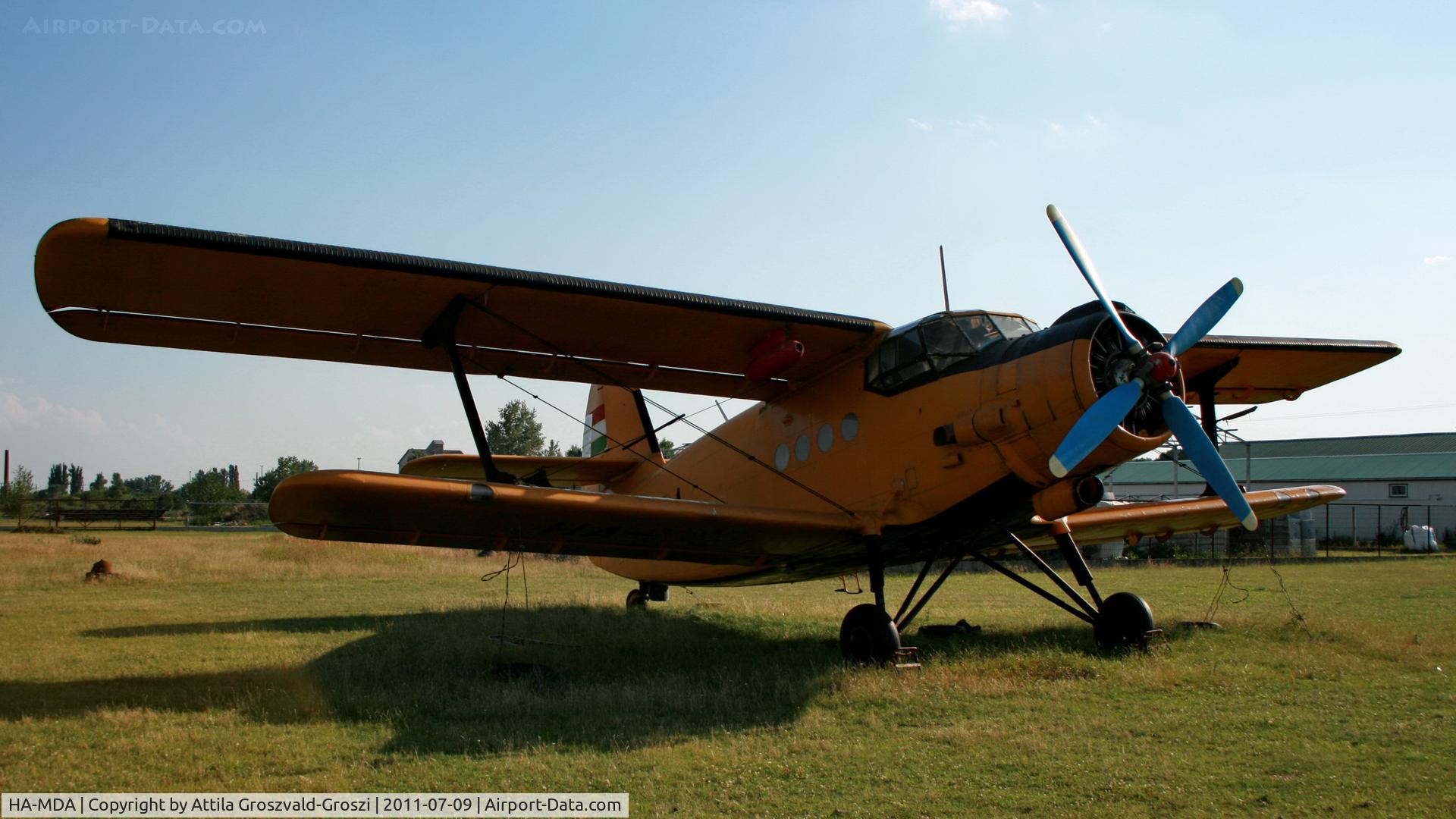 HA-MDA, 1977 PZL-Mielec An-2R C/N 1G176-23, Jászapáti agricultural airport