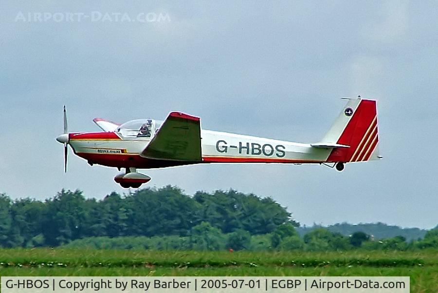 G-HBOS, 1994 Scheibe SF-25C Falke C/N 44574, Scheibe SF-25C Rotax-Falke [44574] Kemble~G 01/07/2005