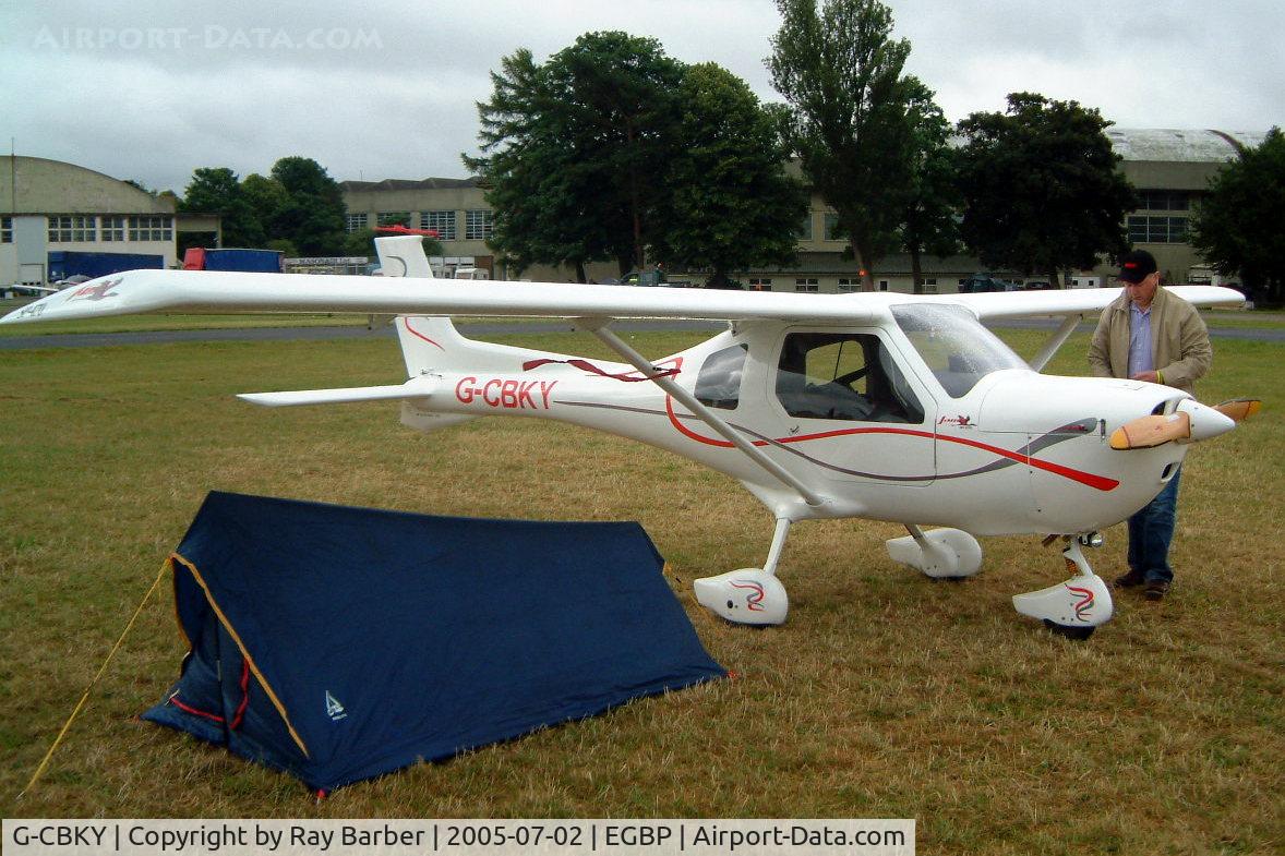 G-CBKY, 2002 Jabiru SP-470 C/N PFA 274B-13764, Jabiru UL-450 [PFA 274B-13764] Kemble~G 02/07/2005