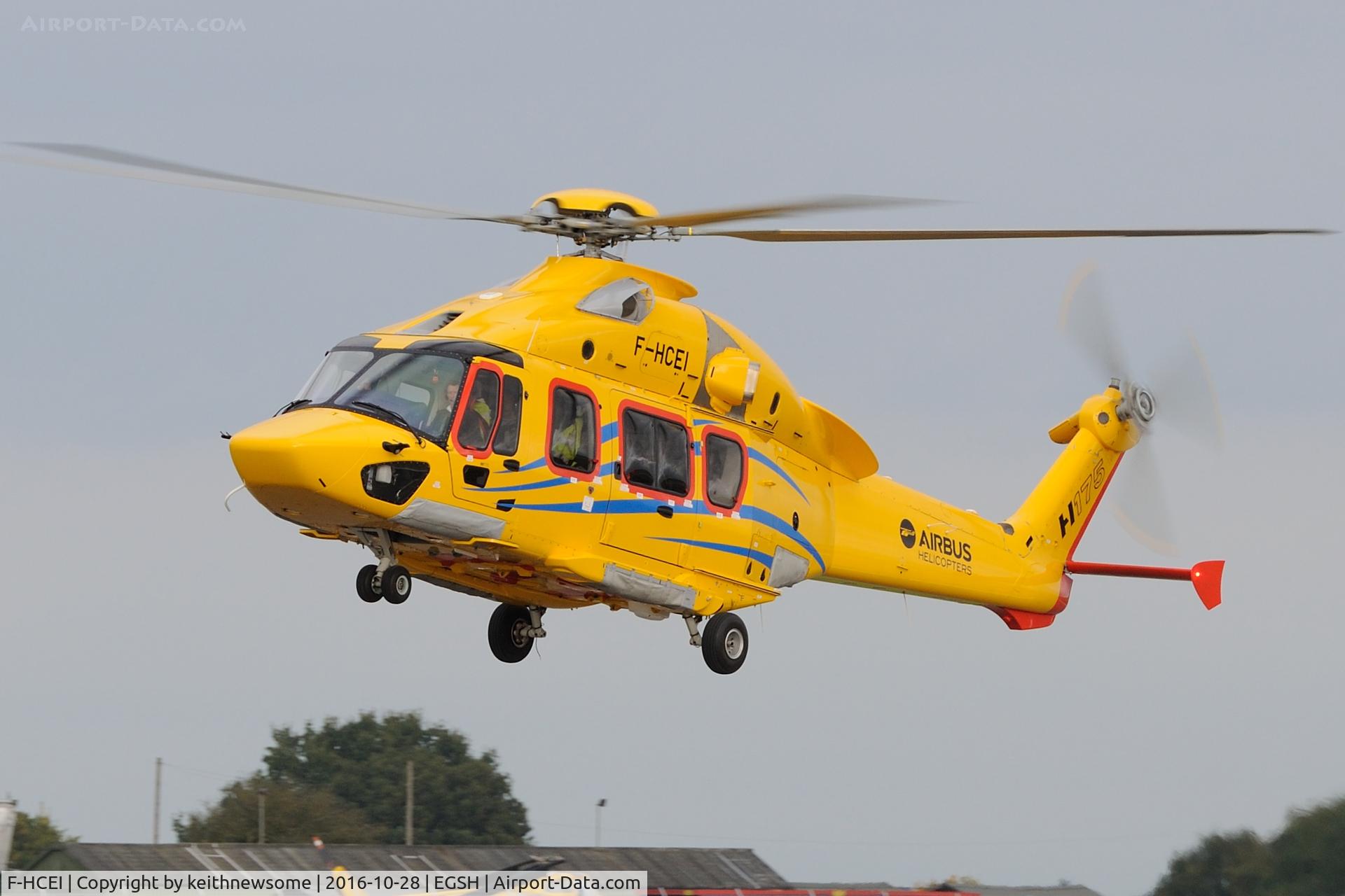 F-HCEI, Eurocopter EC-175 C/N 5003, First Visit.