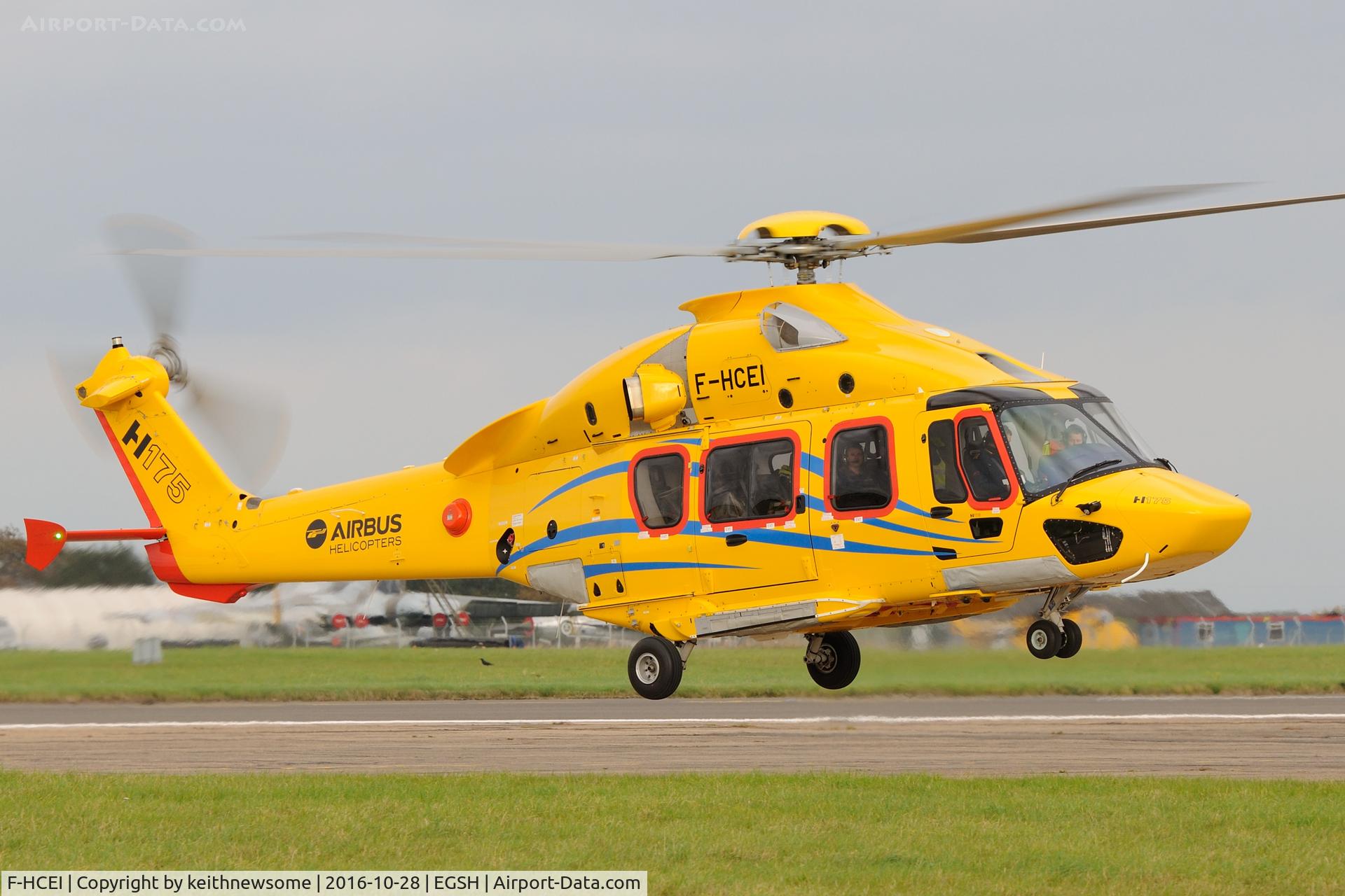 F-HCEI, Eurocopter EC-175 C/N 5003, First Visit.