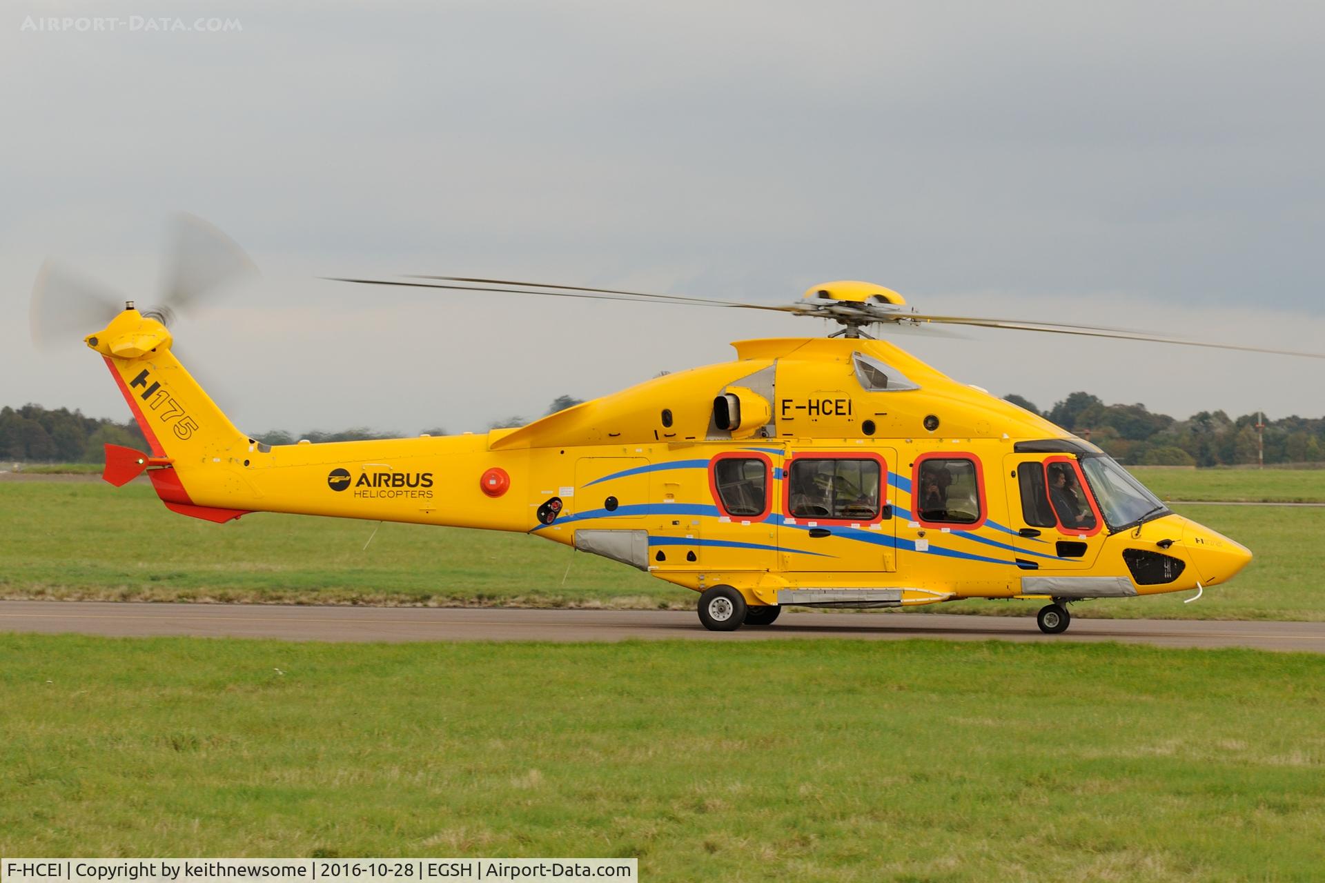 F-HCEI, Eurocopter EC-175 C/N 5003, First Visit.