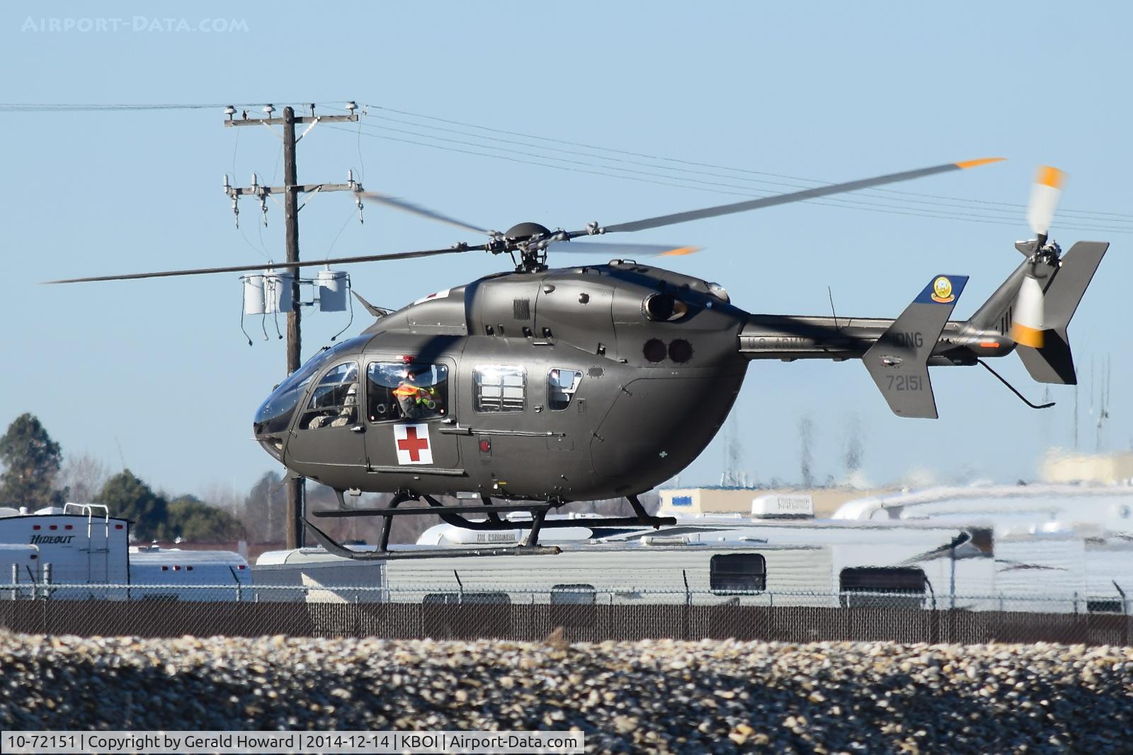 10-72151, 2010 Eurocopter UH-72A Lakota C/N 9390, Assigned to Det 1 of B Co., 1-112 AVN, Idaho Army National Guard.