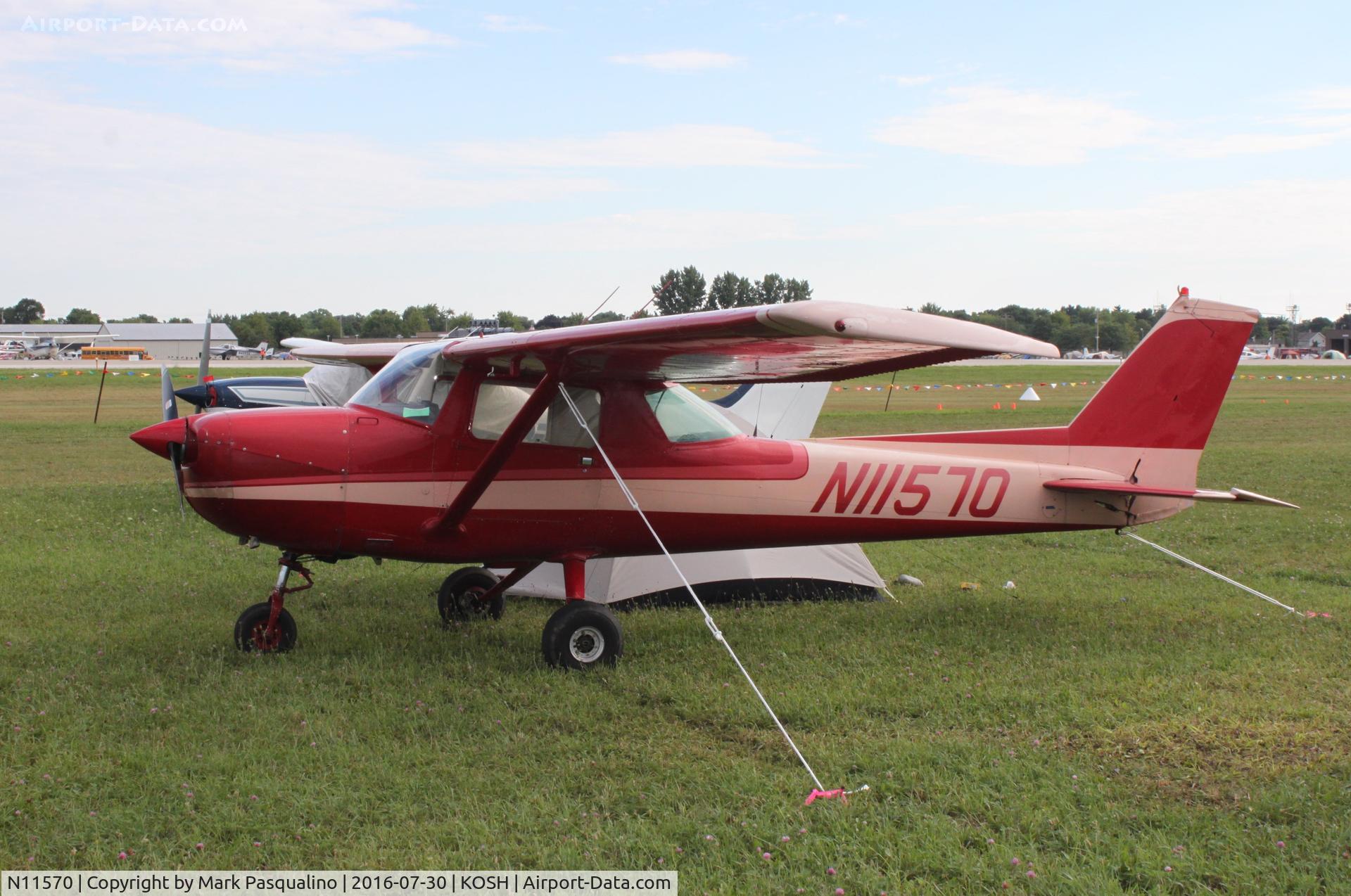 N11570, 1973 Cessna 150L C/N 15075530, Cessna 150L
