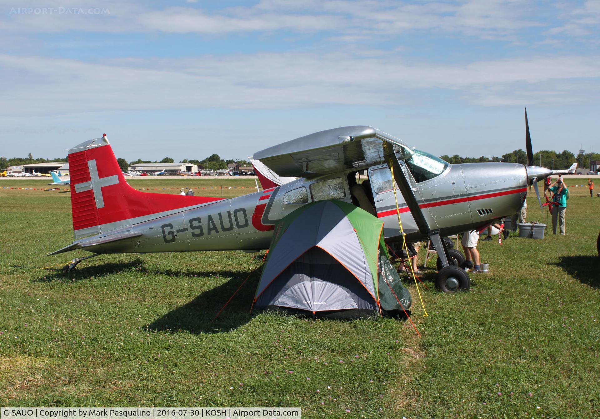 G-SAUO, 1974 Cessna A185F Skywagon 185 C/N 185-02324, Cessna A185F
