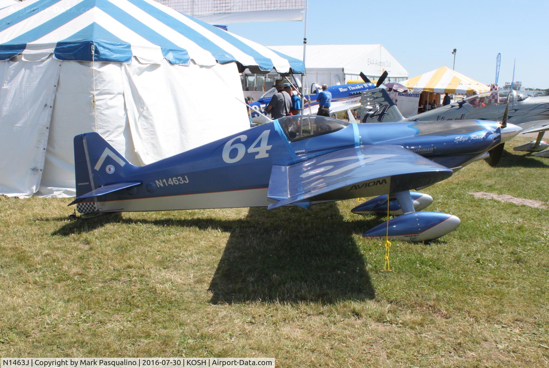 N1463J, 2002 Monnett Sonerai I C/N 109, Monnett Sonerai I