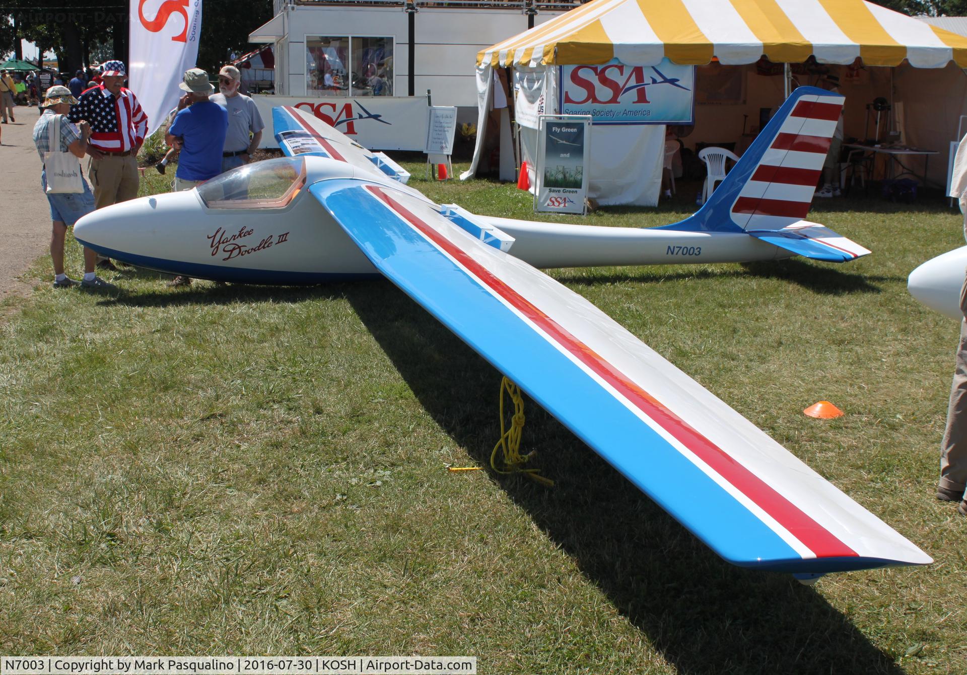N7003, 1968 Laister Sailplane Products LP-49 C/N 12, Laister LP-49