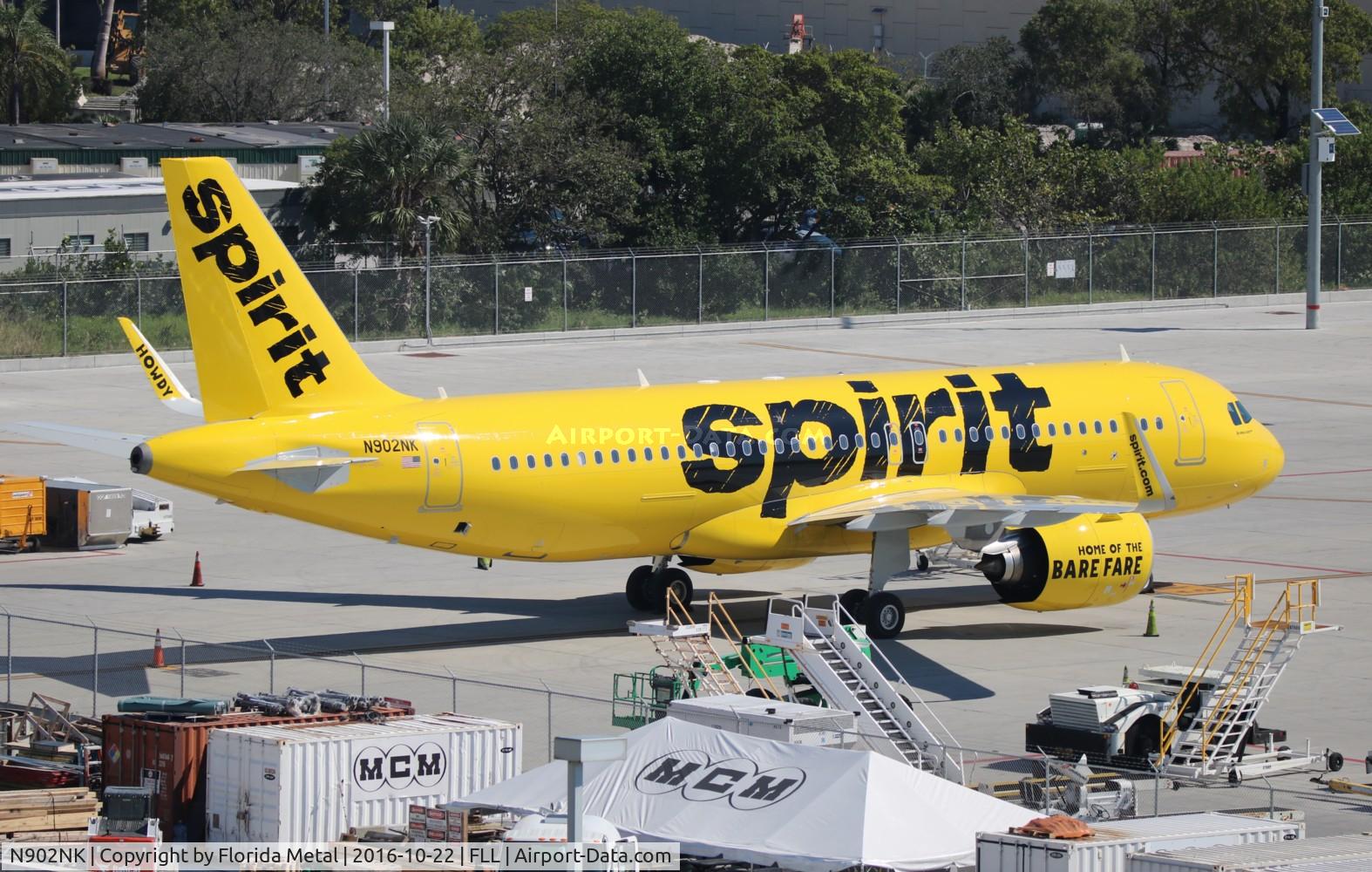 N902NK, 2016 Airbus A320-271N C/N 6907, Spirit A320 NEO