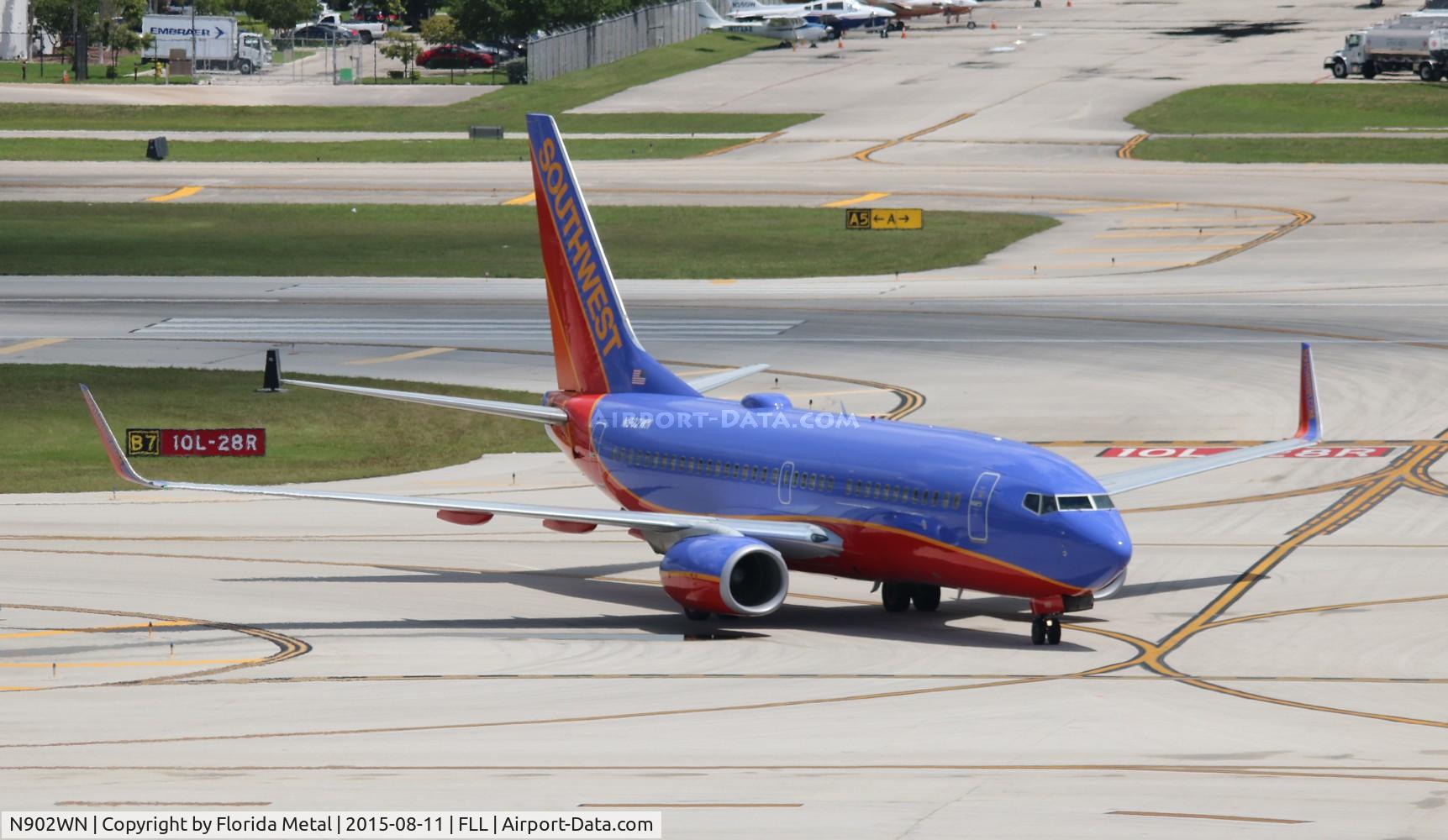 N902WN, 2007 Boeing 737-7H4 C/N 36615, Southwest