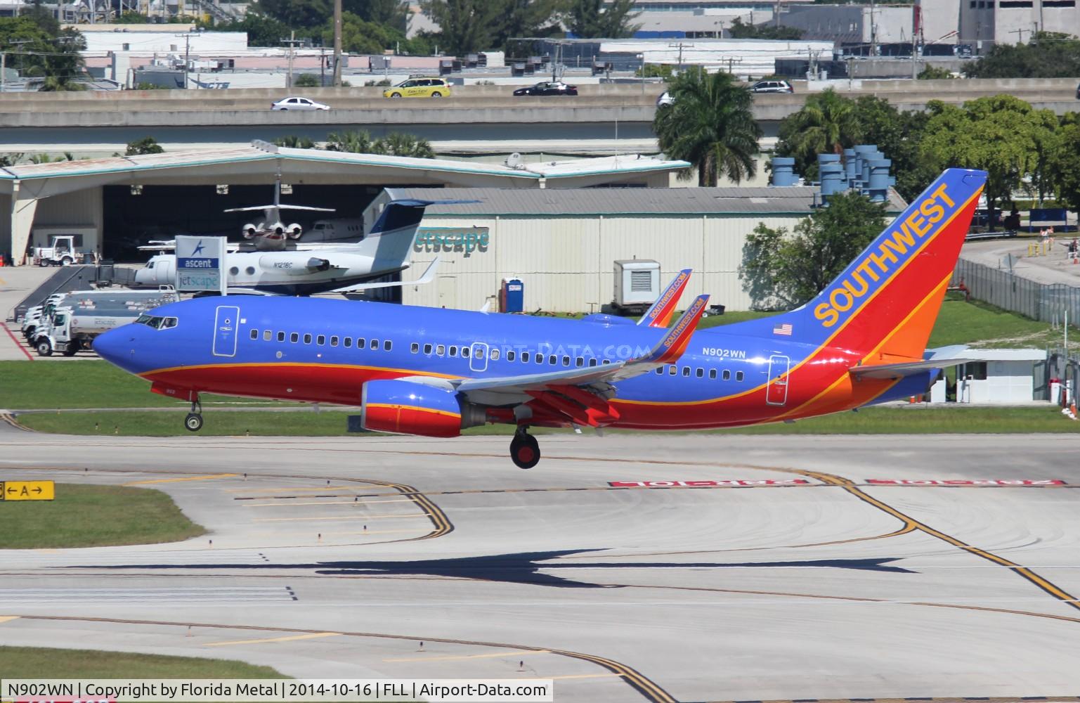 N902WN, 2007 Boeing 737-7H4 C/N 36615, Southwest