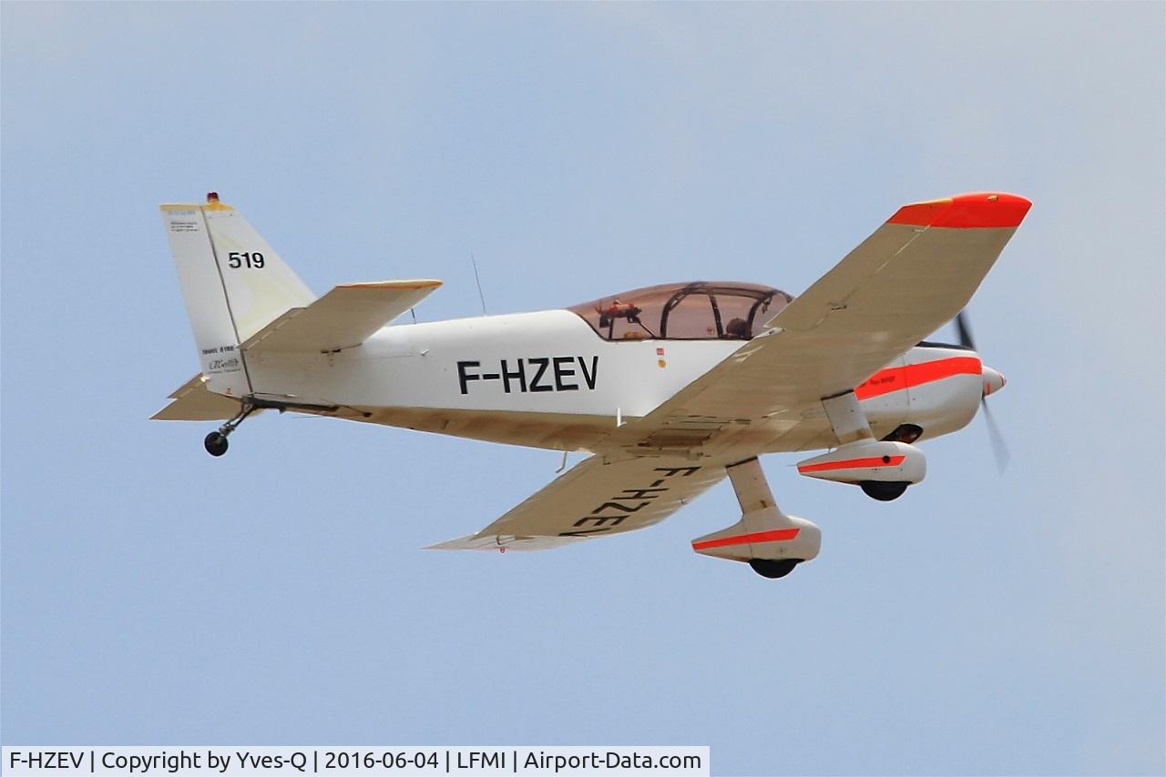 F-HZEV, Jodel D-140R Abeille C/N 519, Jodel D-140R Abeille, Take off rwy 33, Istres-Le Tubé Air Base 125 (LFMI-QIE) open day 2016