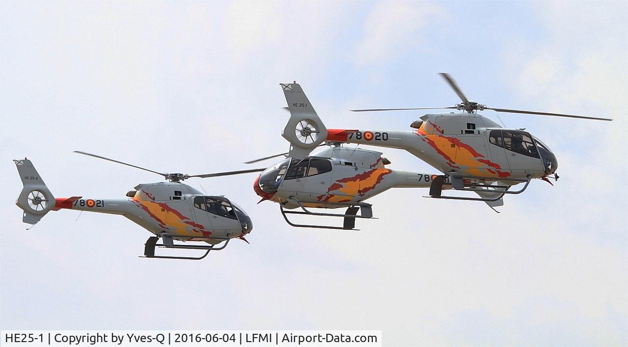 HE25-1, 2000 Eurocopter EC-120B Colibri C/N 1115, Spanish ASPA Team Eurocopter EC-120B Colibri, On display, Istres-Le Tubé Air Base 125 (LFMI-QIE) open day 2016