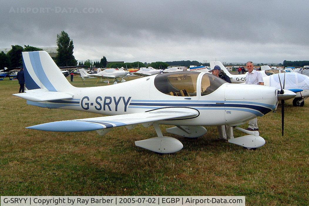 G-SRYY, 2002 Europa XS Tri-Gear C/N PFA 247-13806, Europa Avn Europa XS [PFA 247-13806] Kemble~G 02/07/2005
