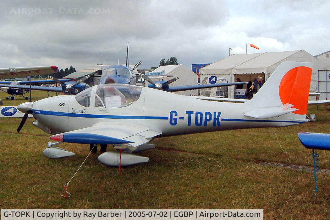 G-TOPK, 2004 Europa XS Tri-Gear C/N PFA 247-14193, Europa Avn Europa XS [PFA 247-14193] Kemble~G 02/07/2005