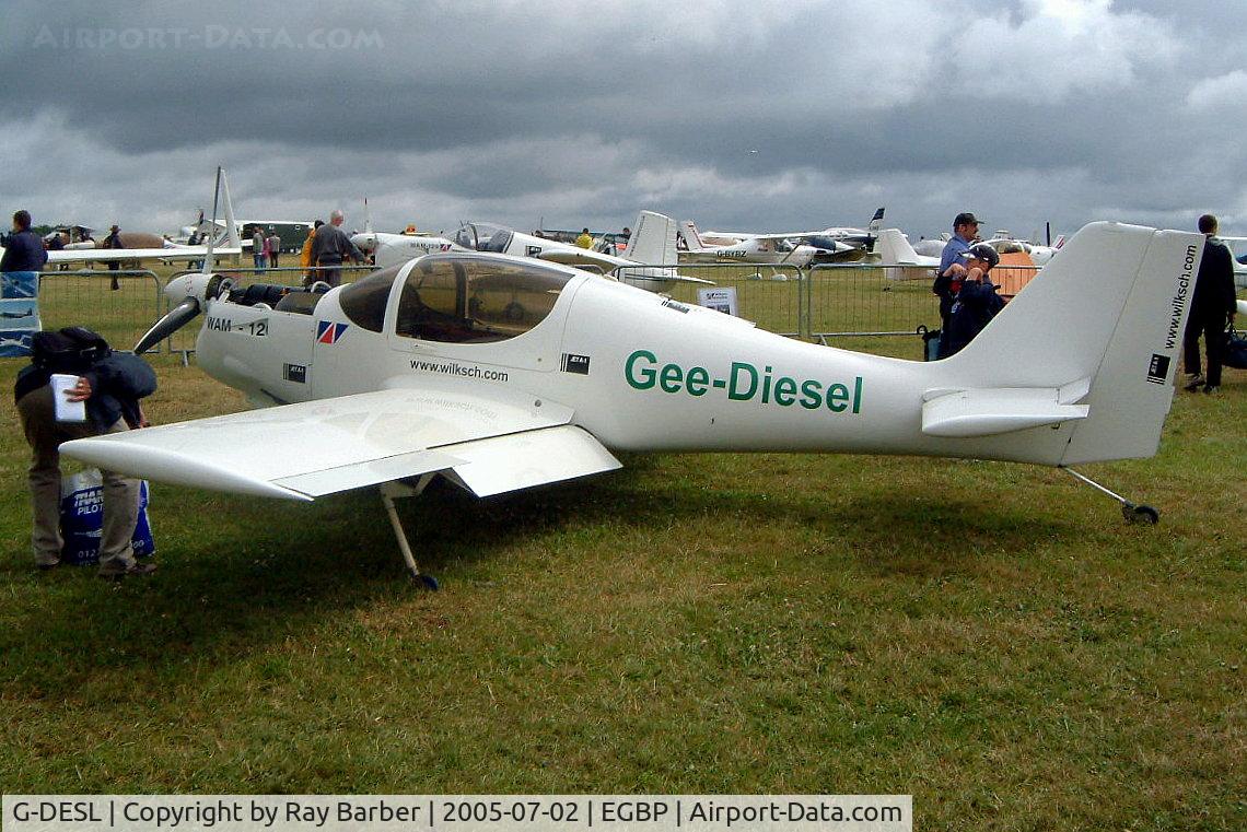 G-DESL, 1996 Europa Monowheel C/N PFA 247-12597, Europa Avn Europa [PFA 247-12597] Kemble~G 02/07/2005