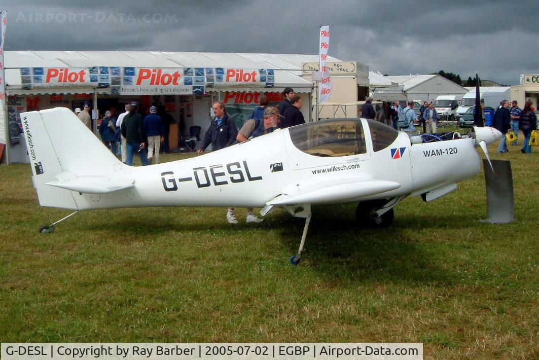 G-DESL, 1996 Europa Monowheel C/N PFA 247-12597, Europa Avn Europa [PFA 247-12597] Kemble~G 02/07/2005