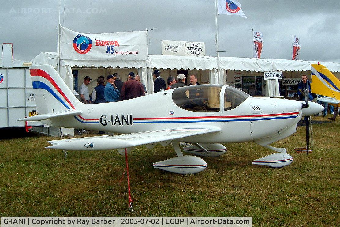G-IANI, 2004 Europa XS Tri-Gear C/N PFA 247-13714, G-IANI   Europa Avn Europa XS [PFA 247-13714] Kemble~G 02/07/2005