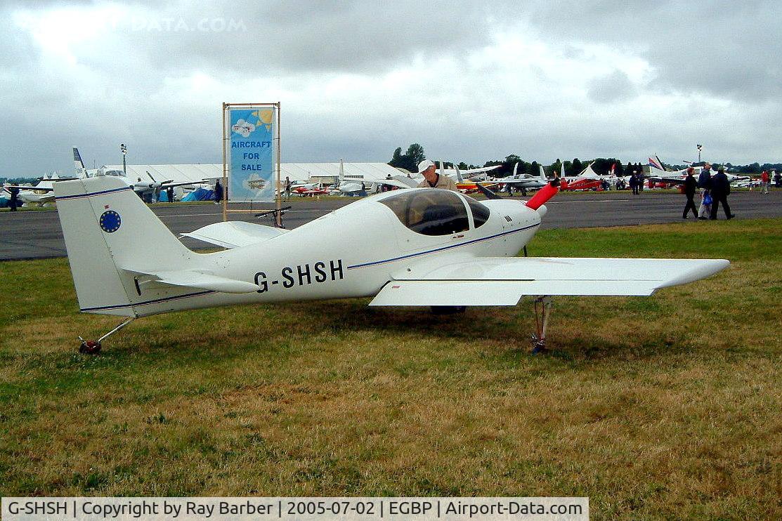 G-SHSH, 2002 Europa Monowheel C/N PFA 247-12722, Europa Avn Europa [PFA 247-12722] Kemble~G 02/07/2005
