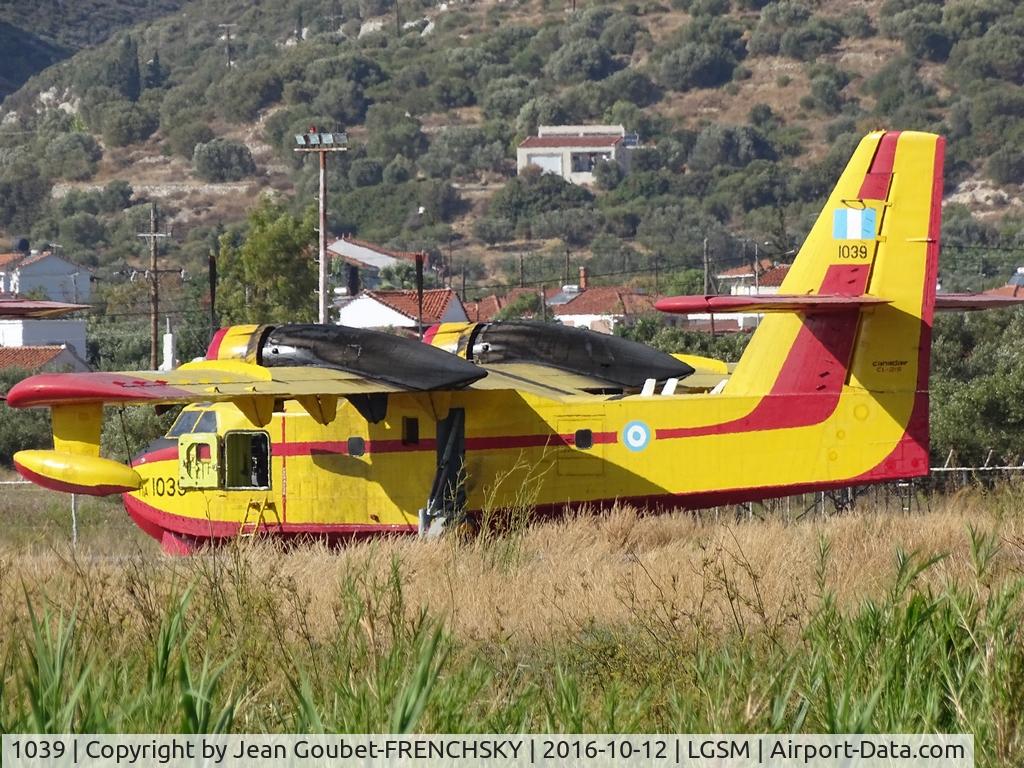 1039, Canadair CL-215-II (CL-215-1A10) C/N 1039, Hellenic Air Force  at Samos International Airport