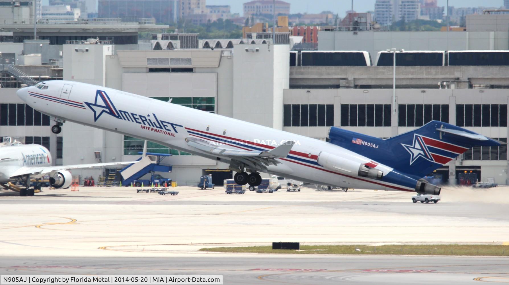 N905AJ, 1980 Boeing 727-231 C/N 21989, Amerijet