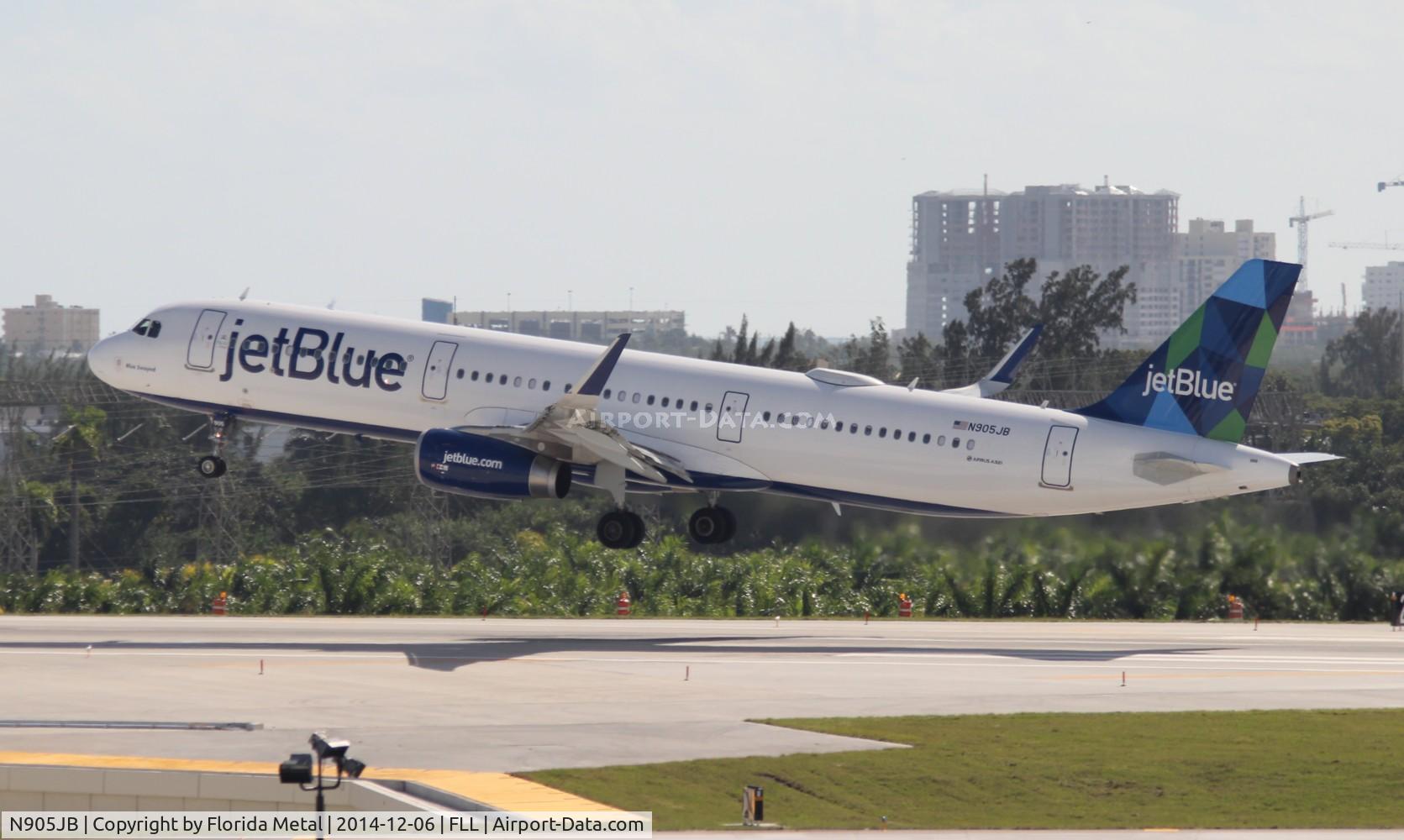 N905JB, 2013 Airbus A321-231 C/N 5854, Jet Blue
