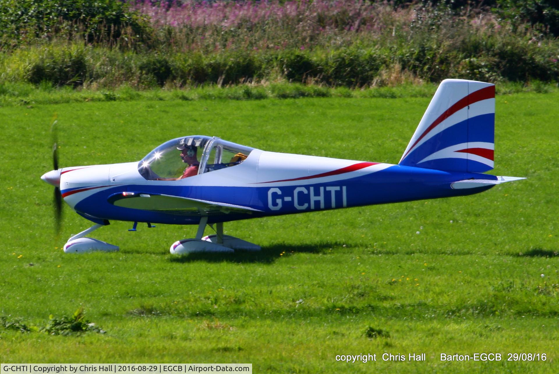 G-CHTI, 2013 Vans RV-12 C/N 363-15140, at Barton
