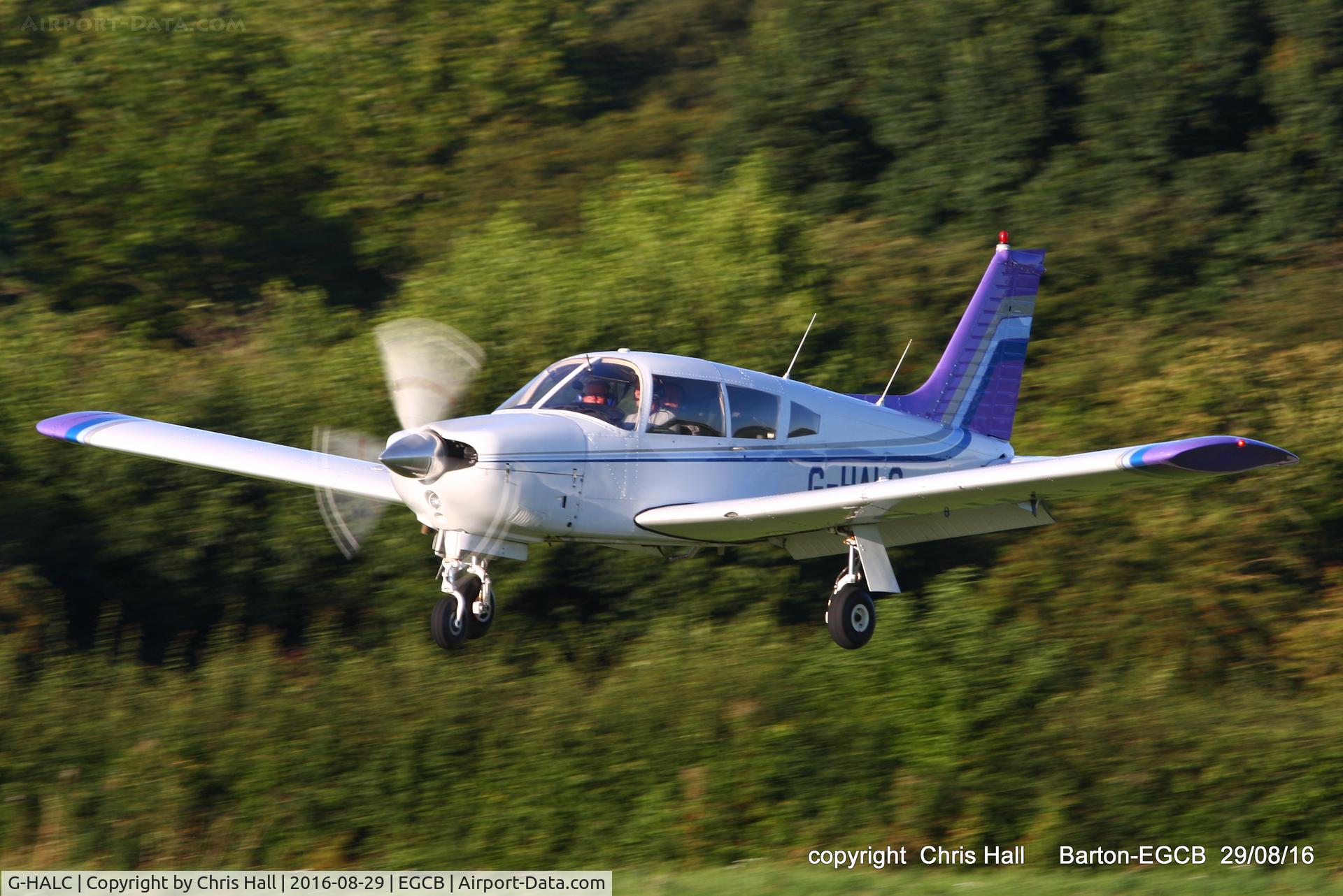 G-HALC, 1973 Piper PA-28R-200 Cherokee Arrow C/N 28R-7335042, at Barton